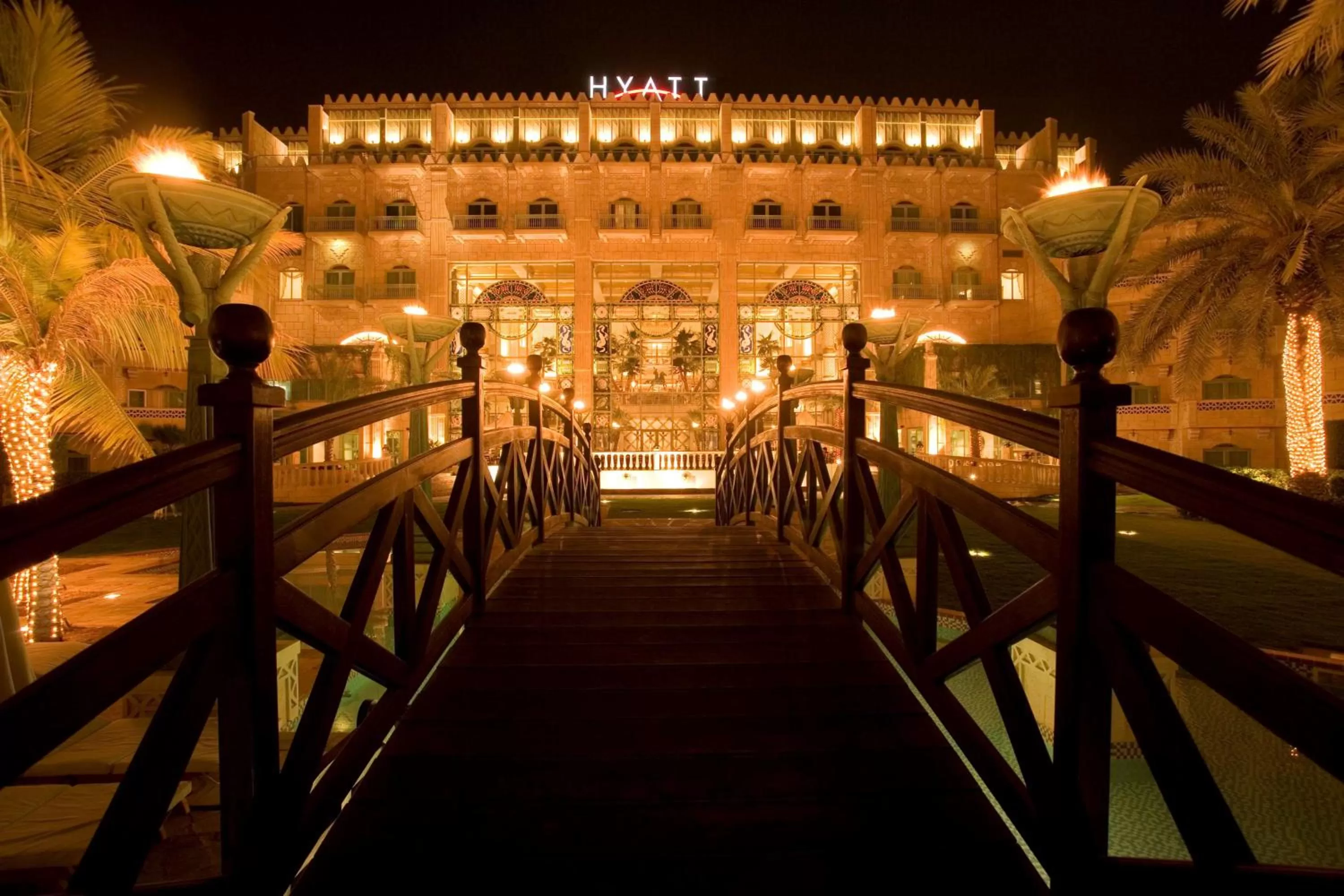 Property building in Grand Hyatt Muscat