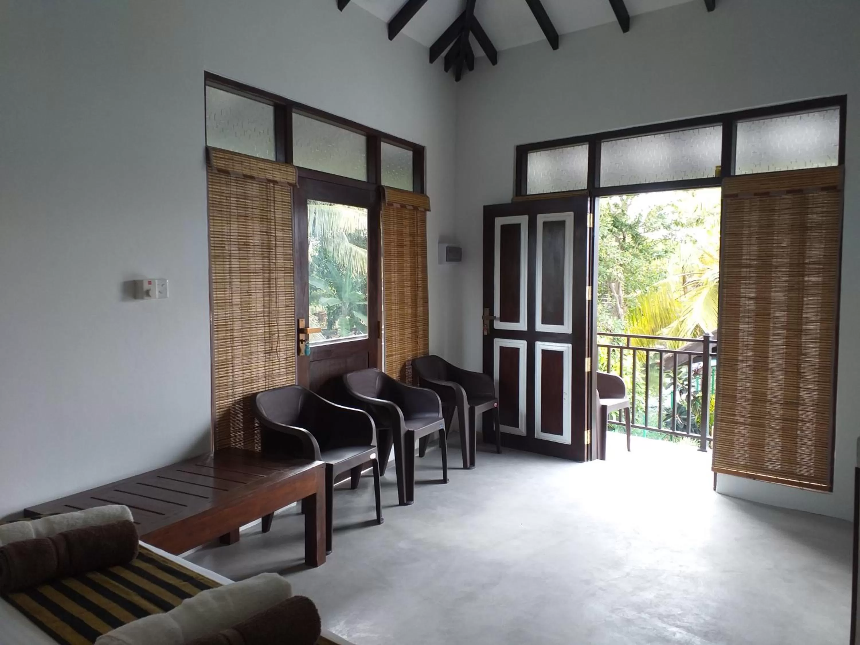 Living room in Green Wood Villa Negombo