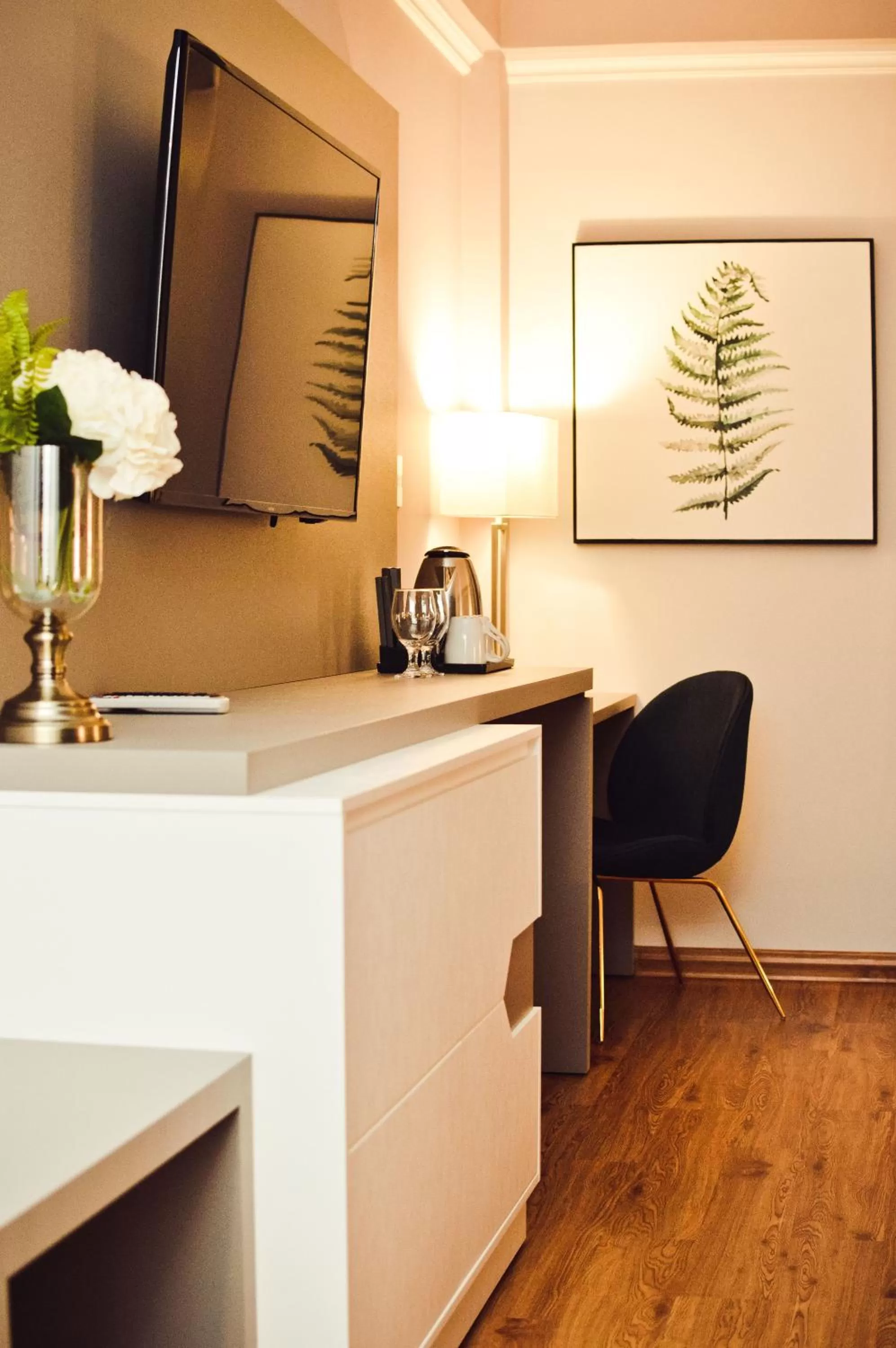 Seating area in Bisinii Boutique Hotel