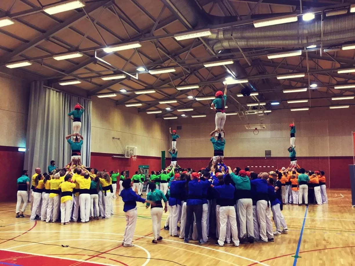 group of guests in Montanyà