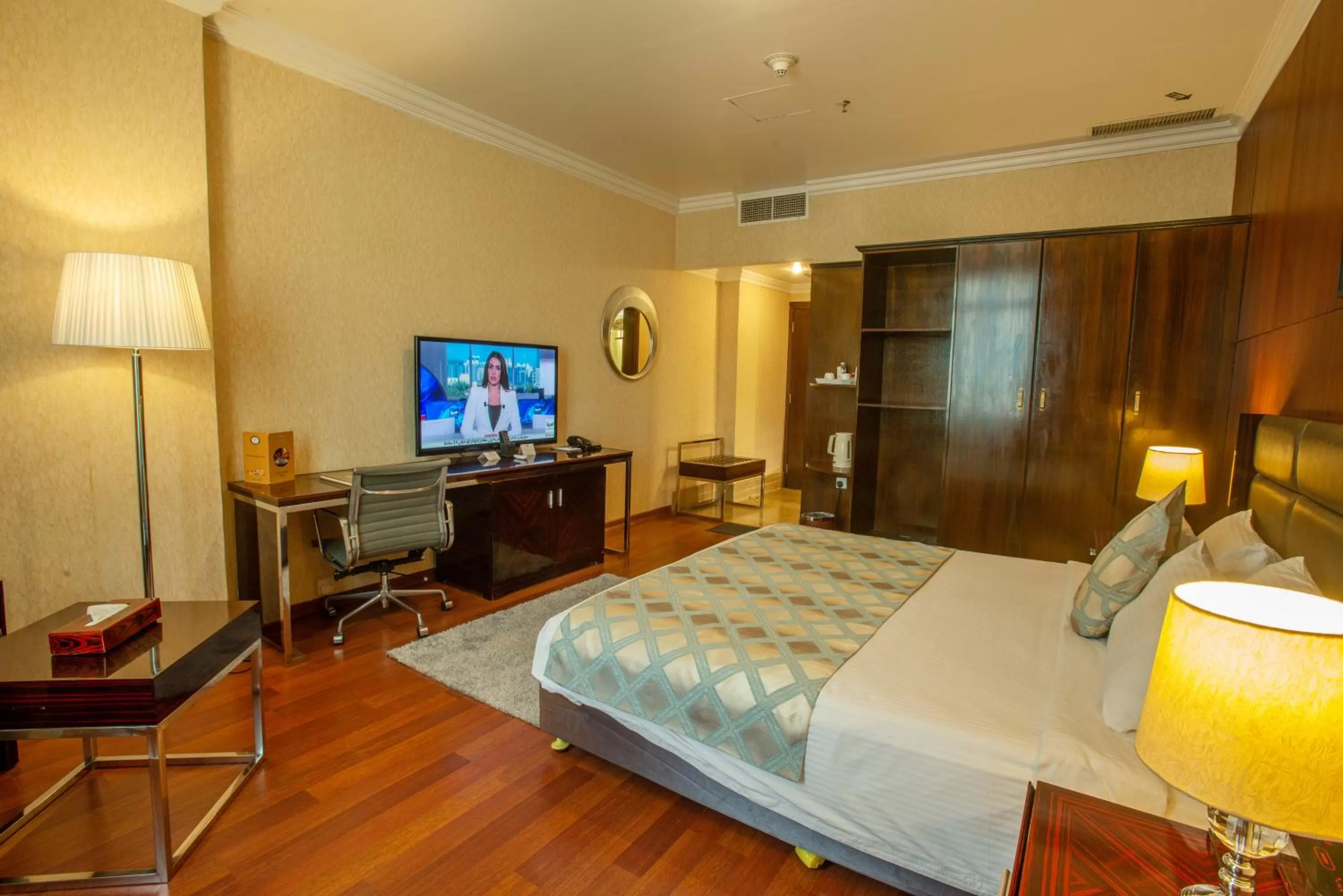 Bed in City Tower Hotel