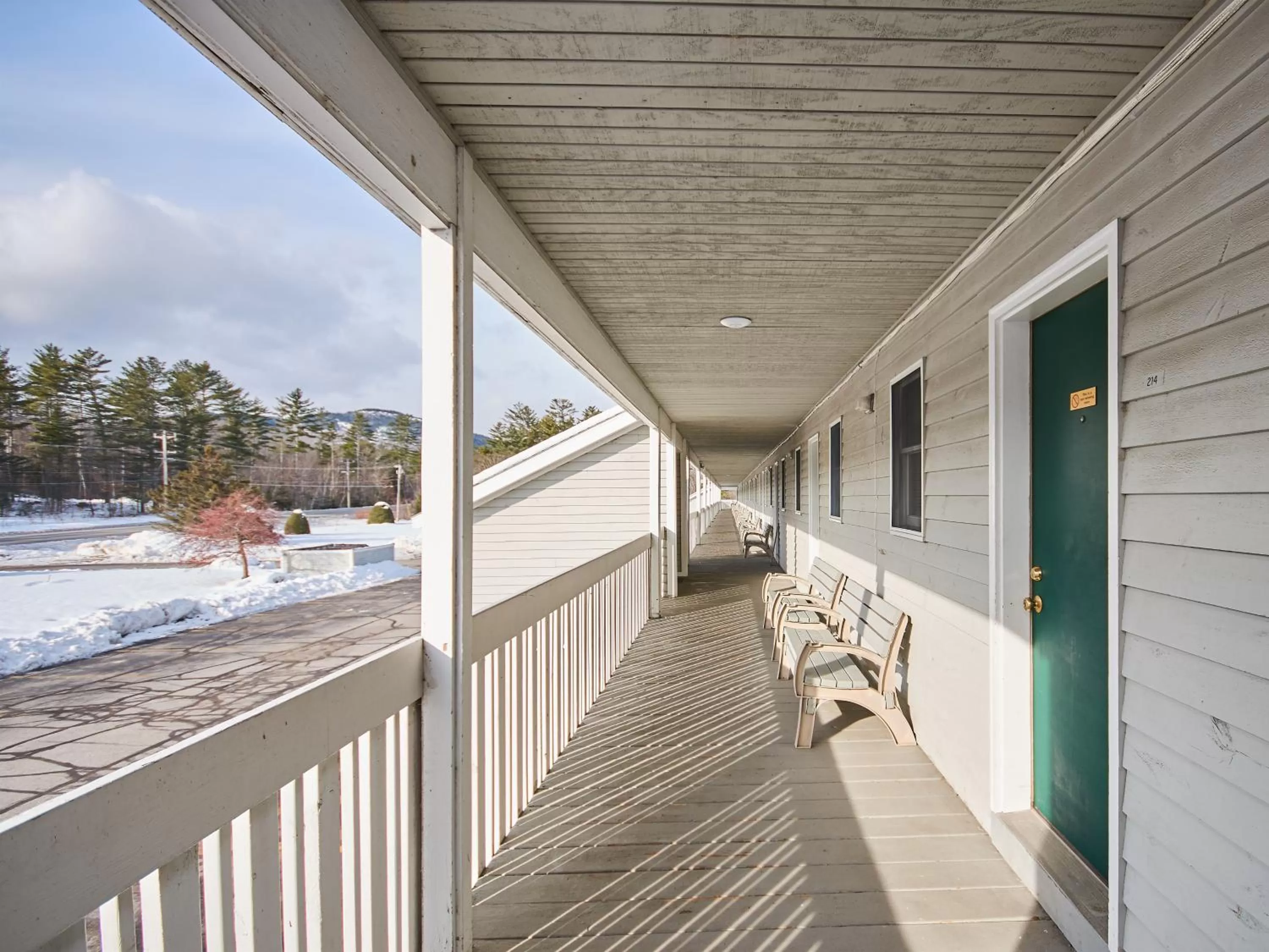 Property building in River View Resort