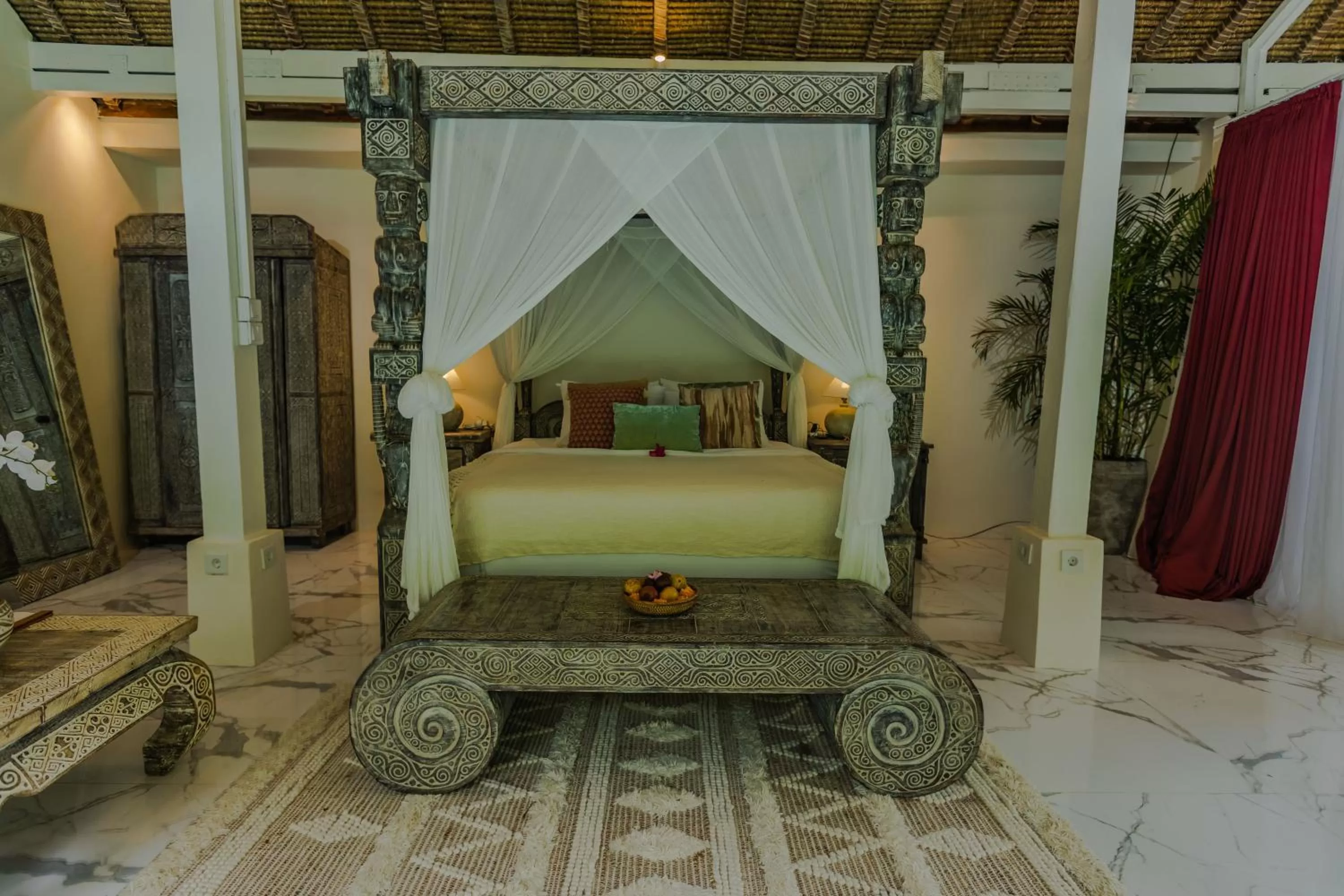 Bed in Villa Cella Bella Ubud