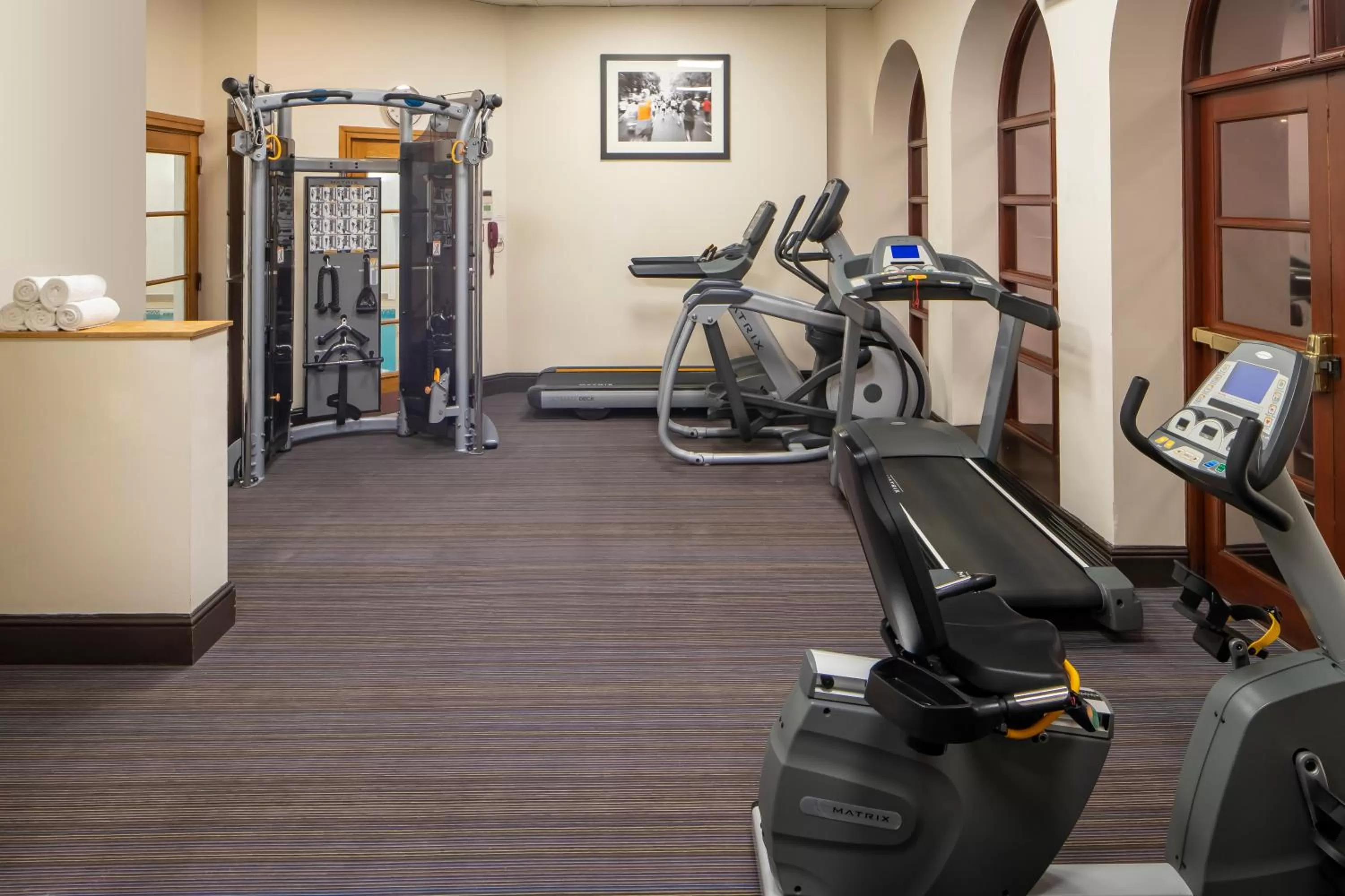Fitness centre/facilities in Crowne Plaza Solihull by IHG