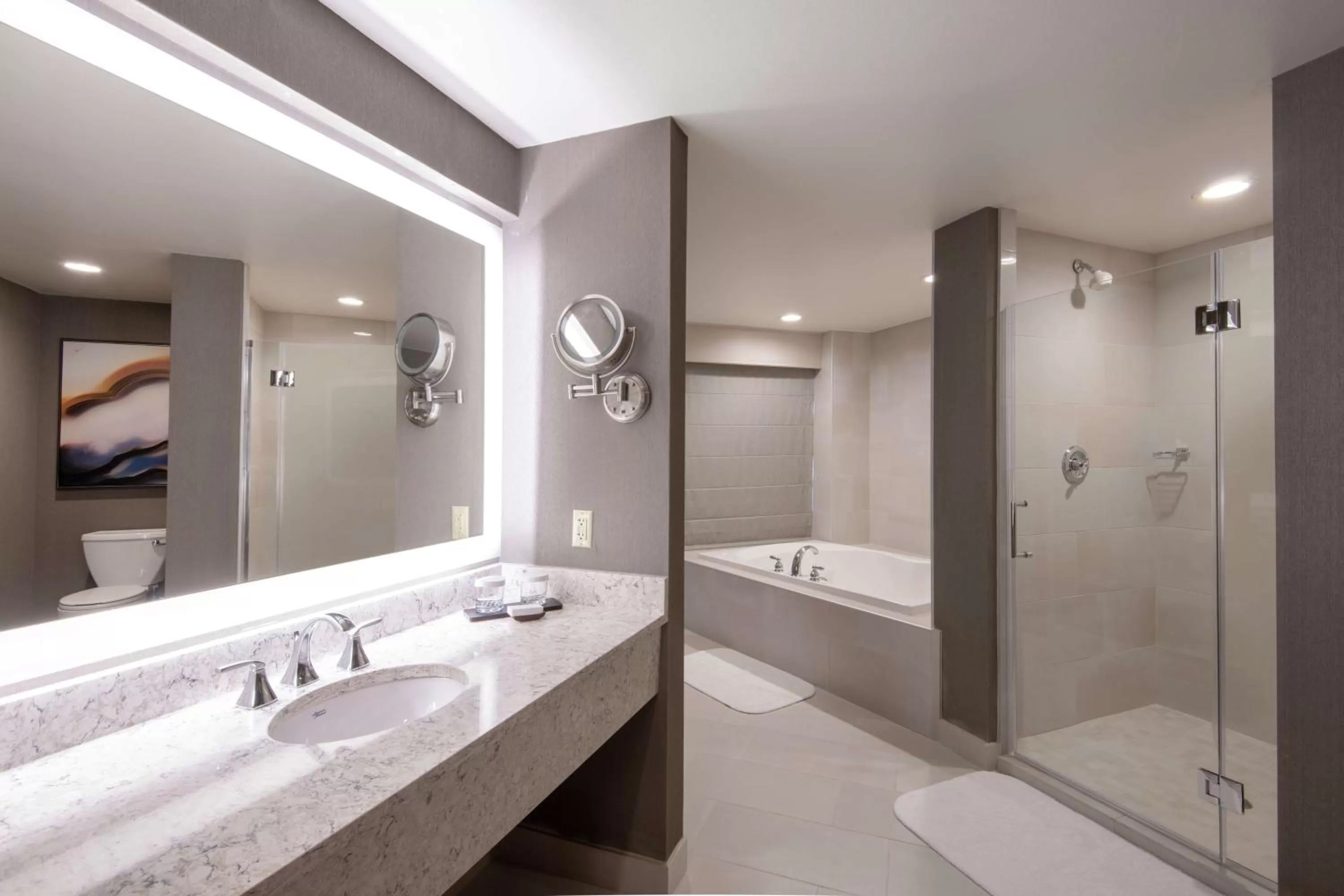 Bathroom in Embassy Suites Northwest Arkansas - Hotel, Spa & Convention Center