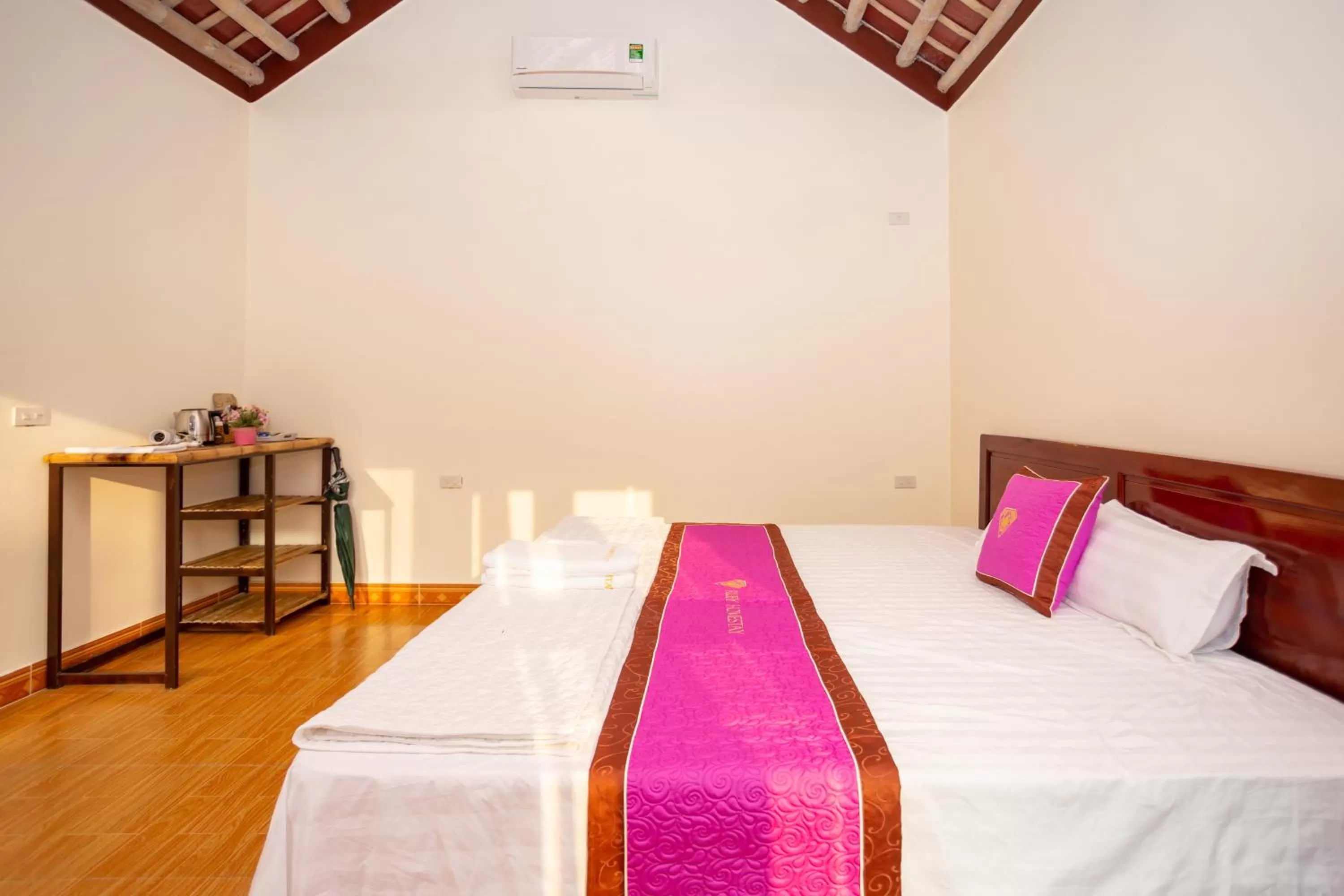 Bed in Ruby Homestay