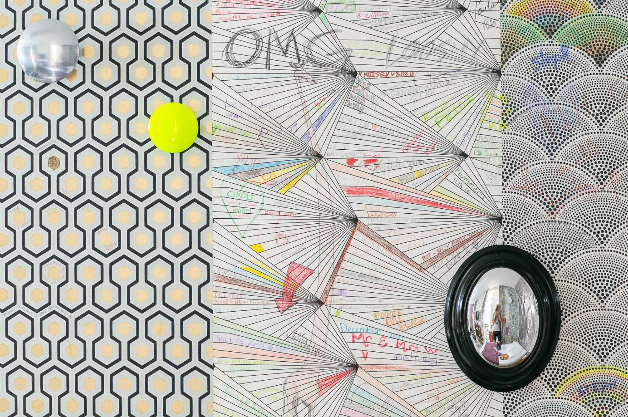 Decorative detail in Hôtel Crayon