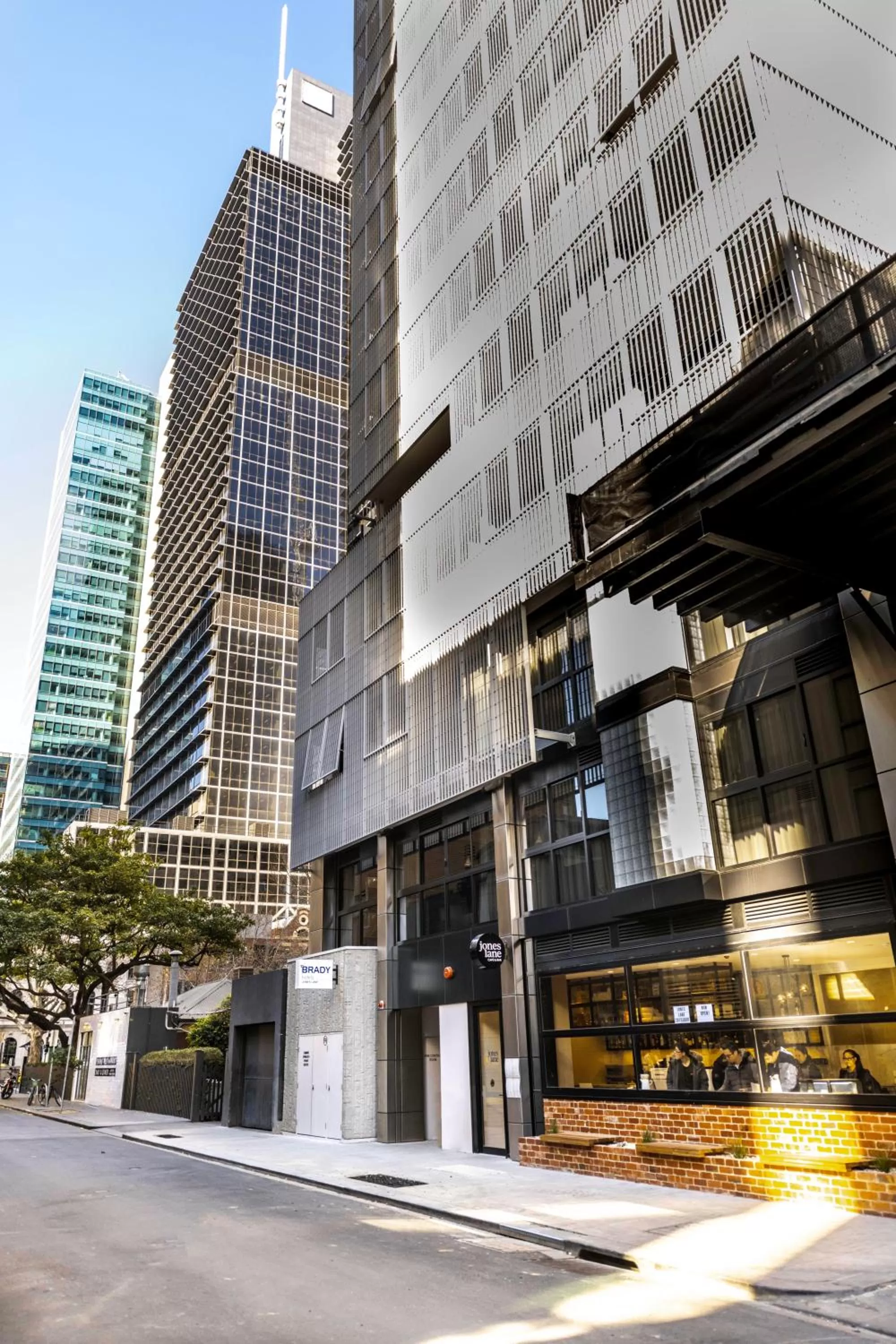 Property building in Brady Hotels Jones Lane