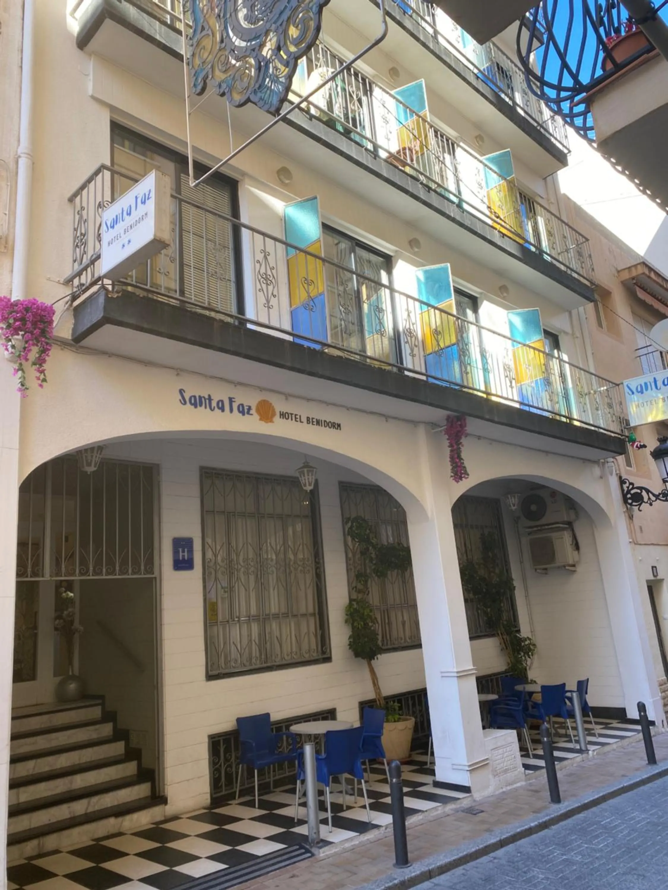 Property building in Hotel Santa Faz