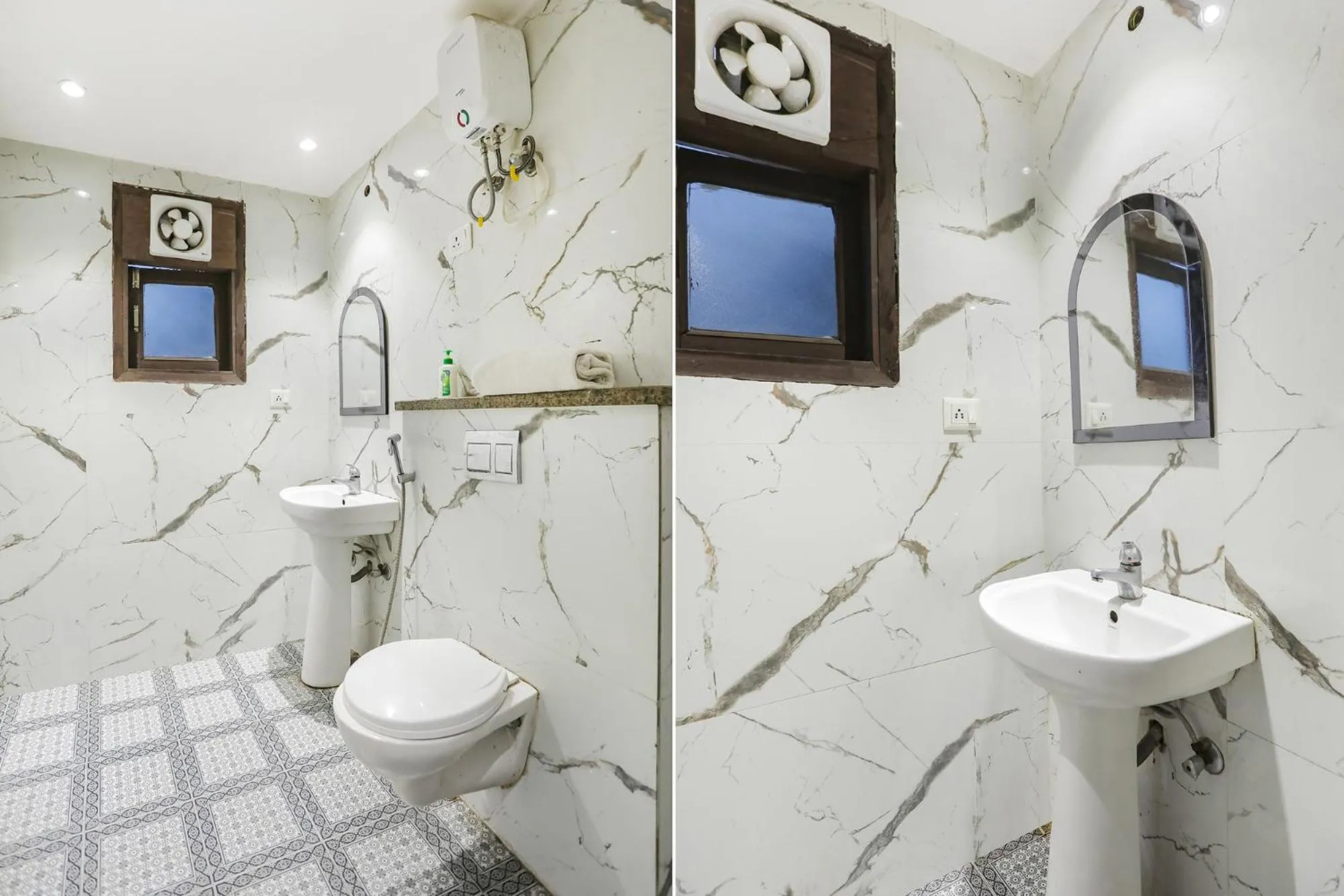 Bathroom in FabExpress Lotus Palace