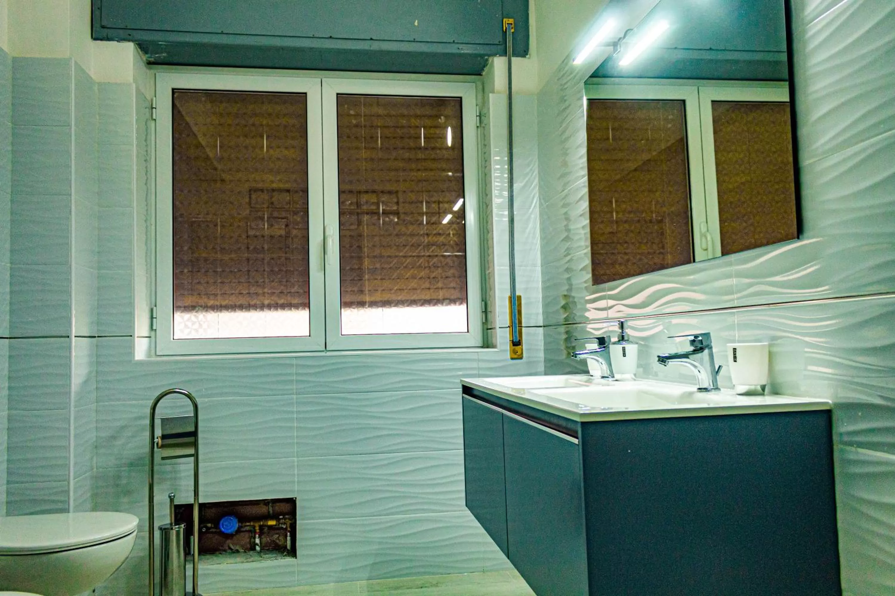 Shower, Bathroom in Bed end Breakfast Mediterraneo