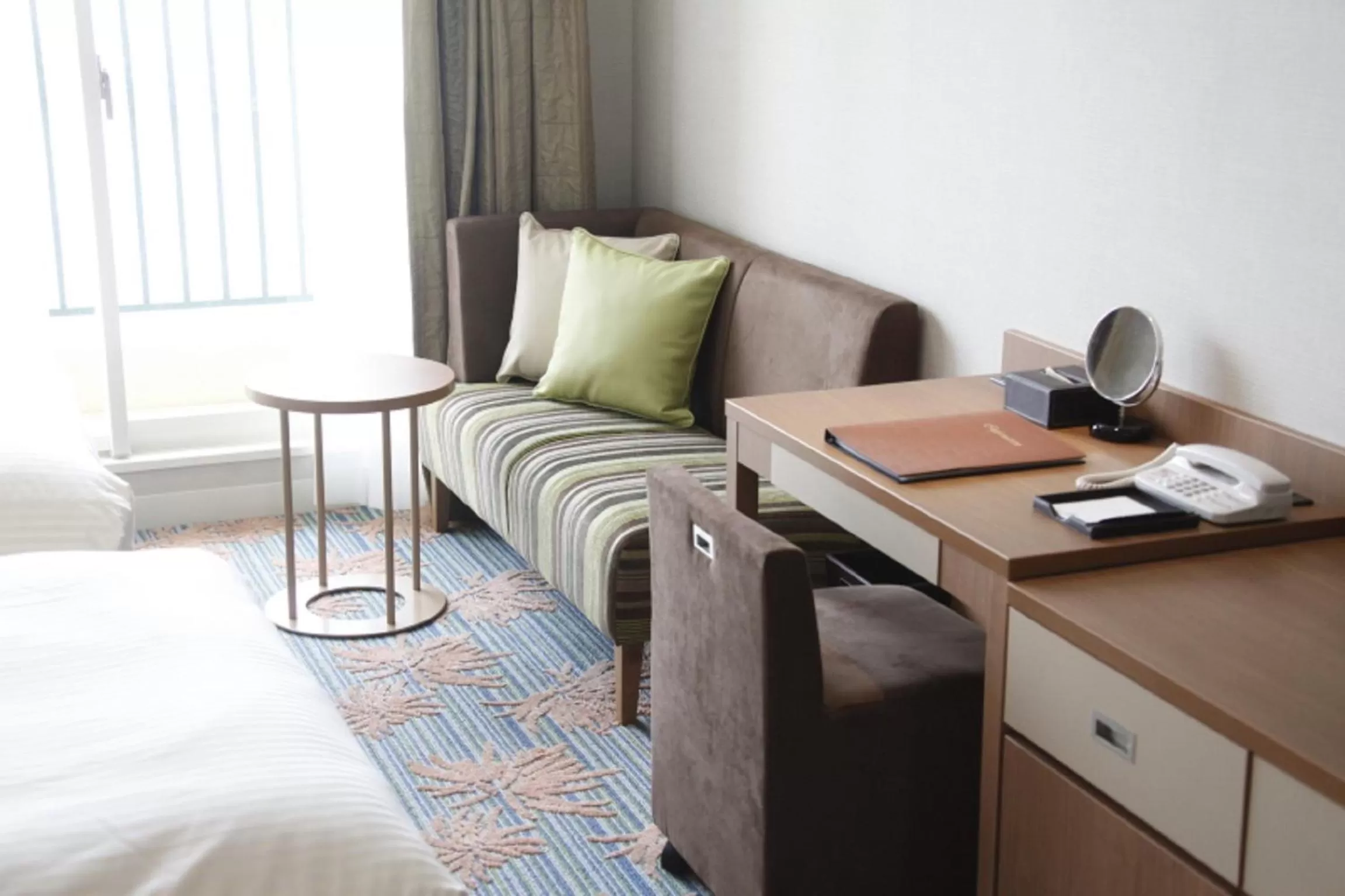 Seating area, Bed in Vessel Hotel Campana Okinawa