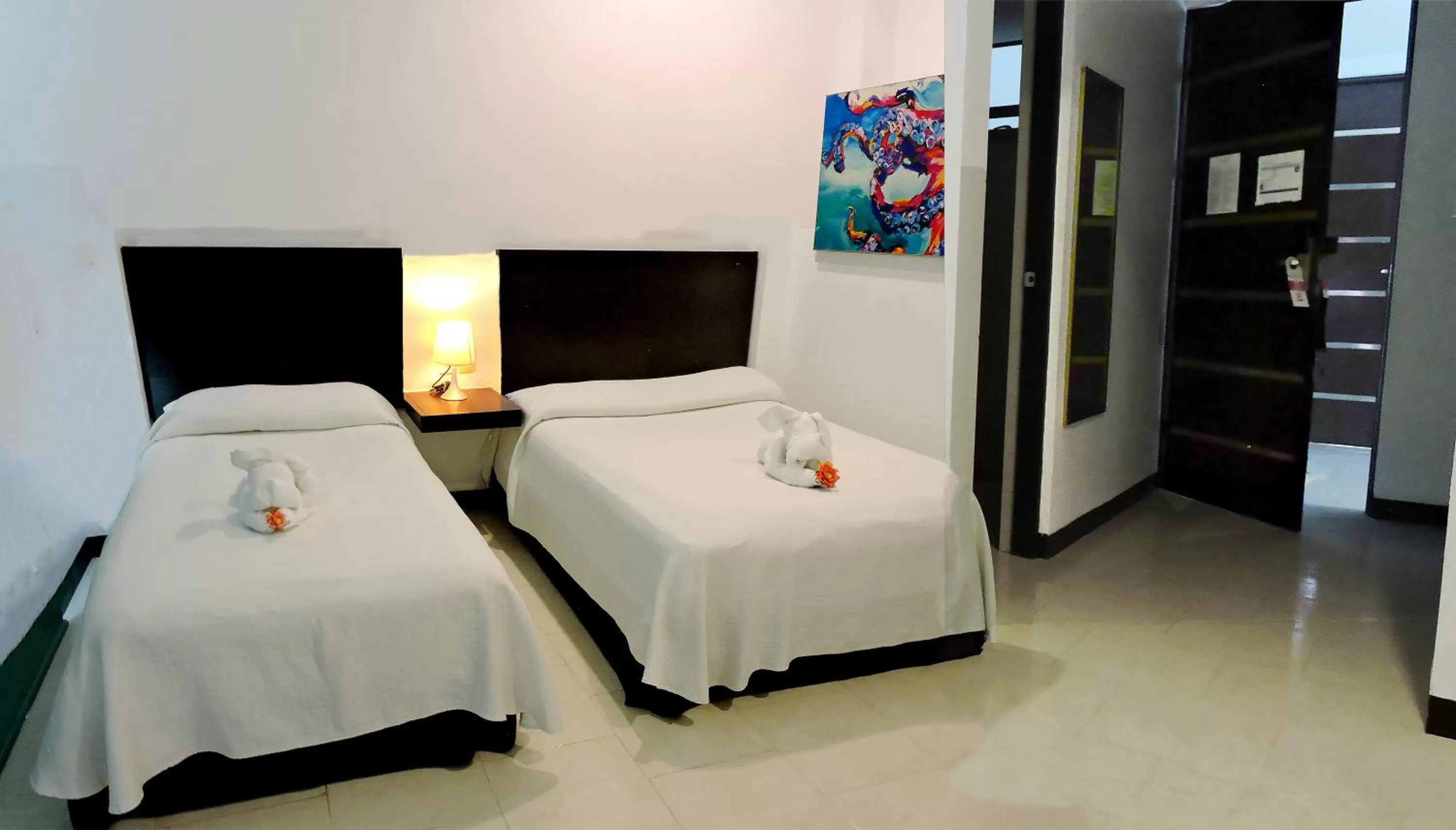 Bed in Hotel Plaza Playa