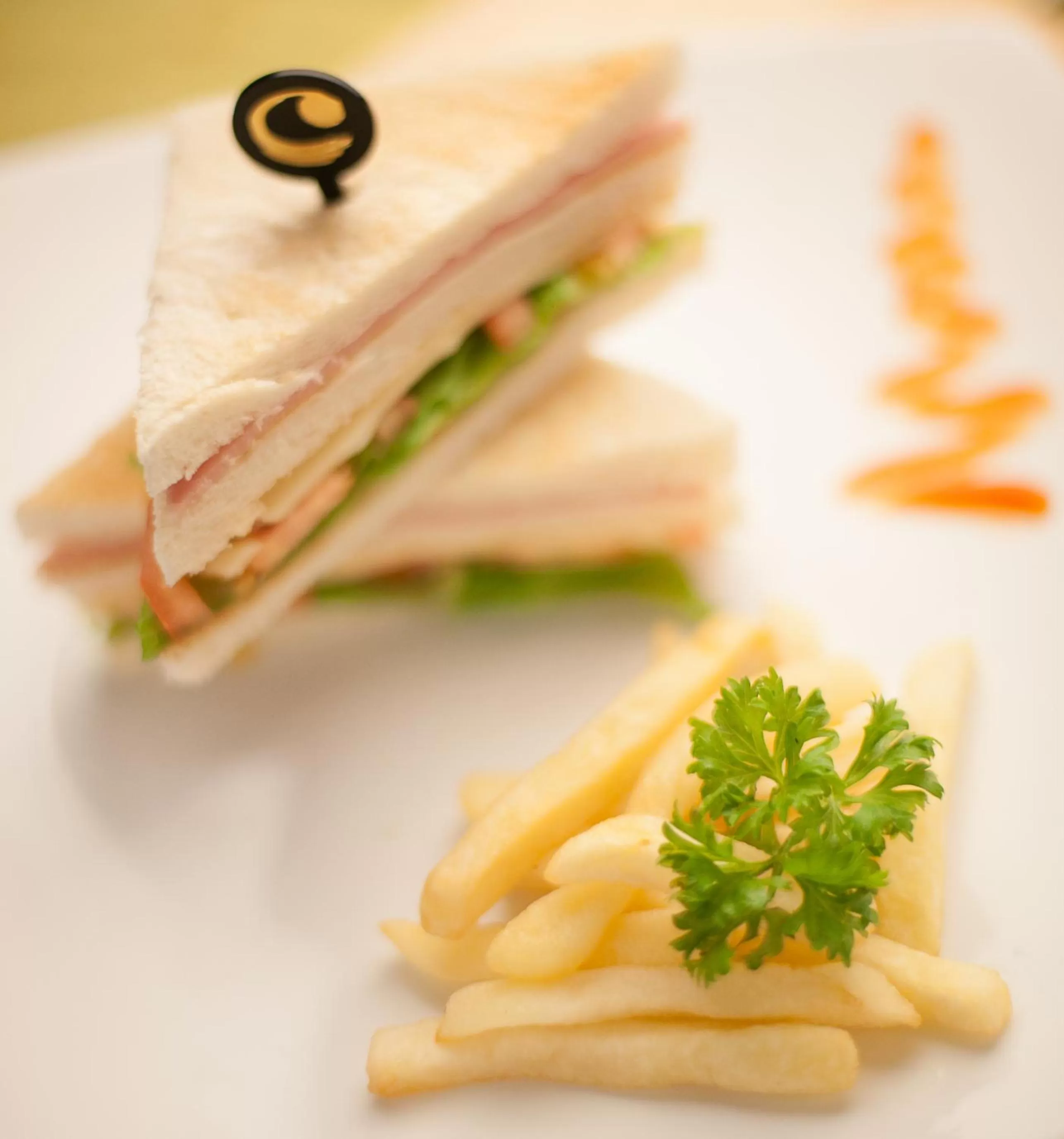 Food close-up in Aquari Hotel