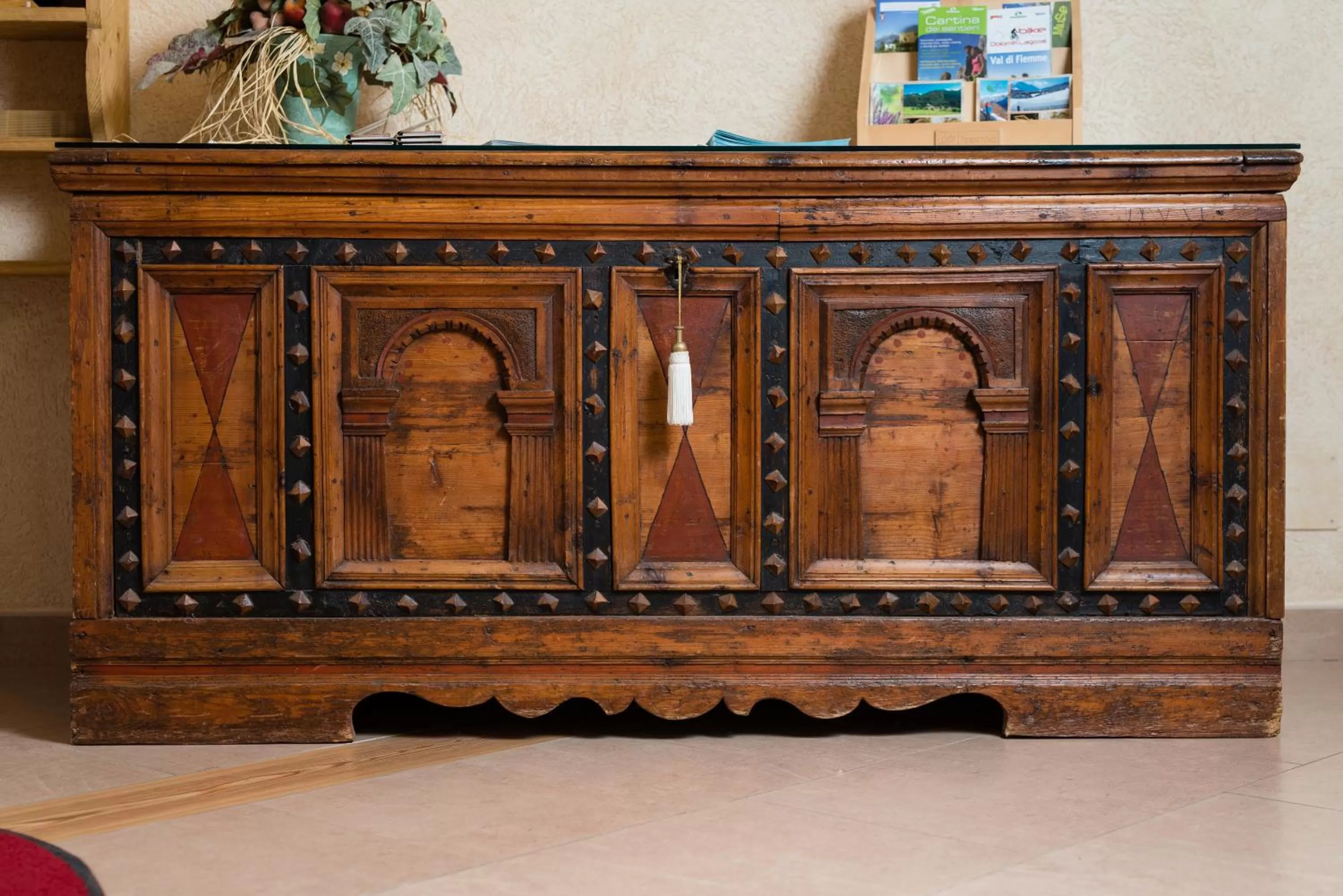 Decorative detail in FORESTO holiday apartments