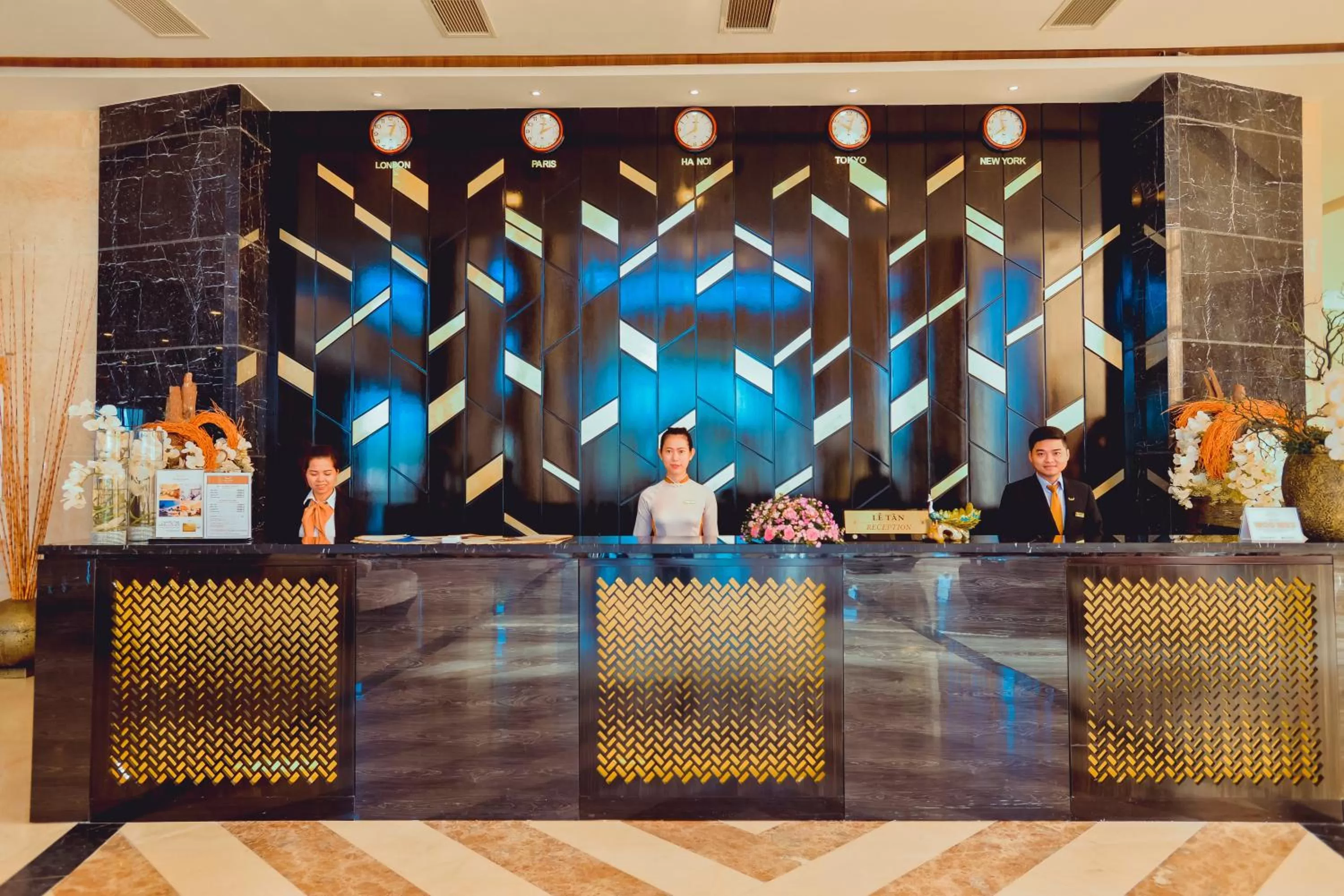 Staff in Muong Thanh Luxury Ca Mau Hotel