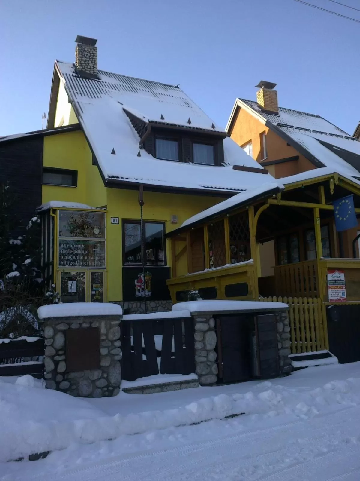 Property building in Penzión Skitour