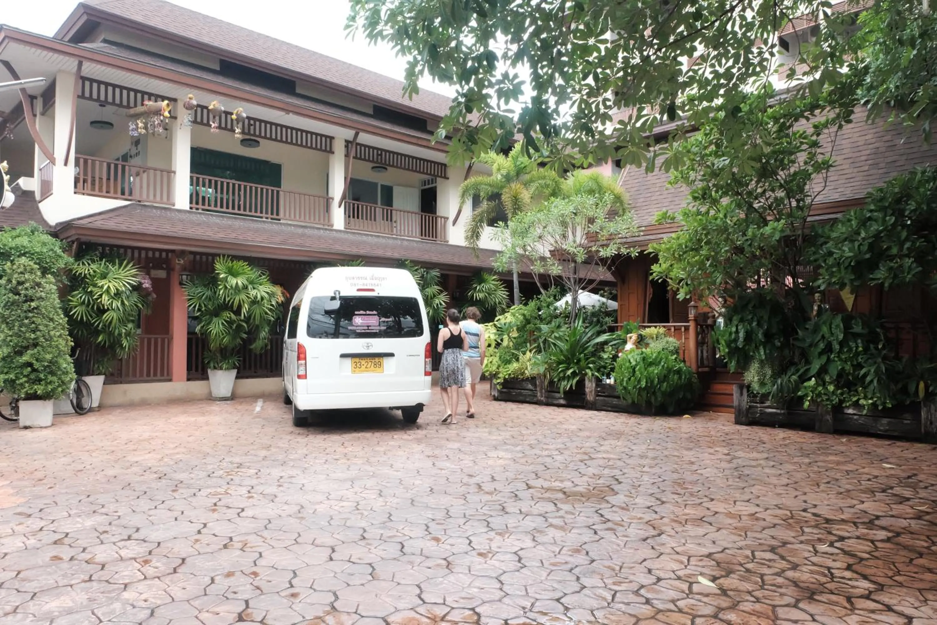 Facade/entrance in Orchid Resort