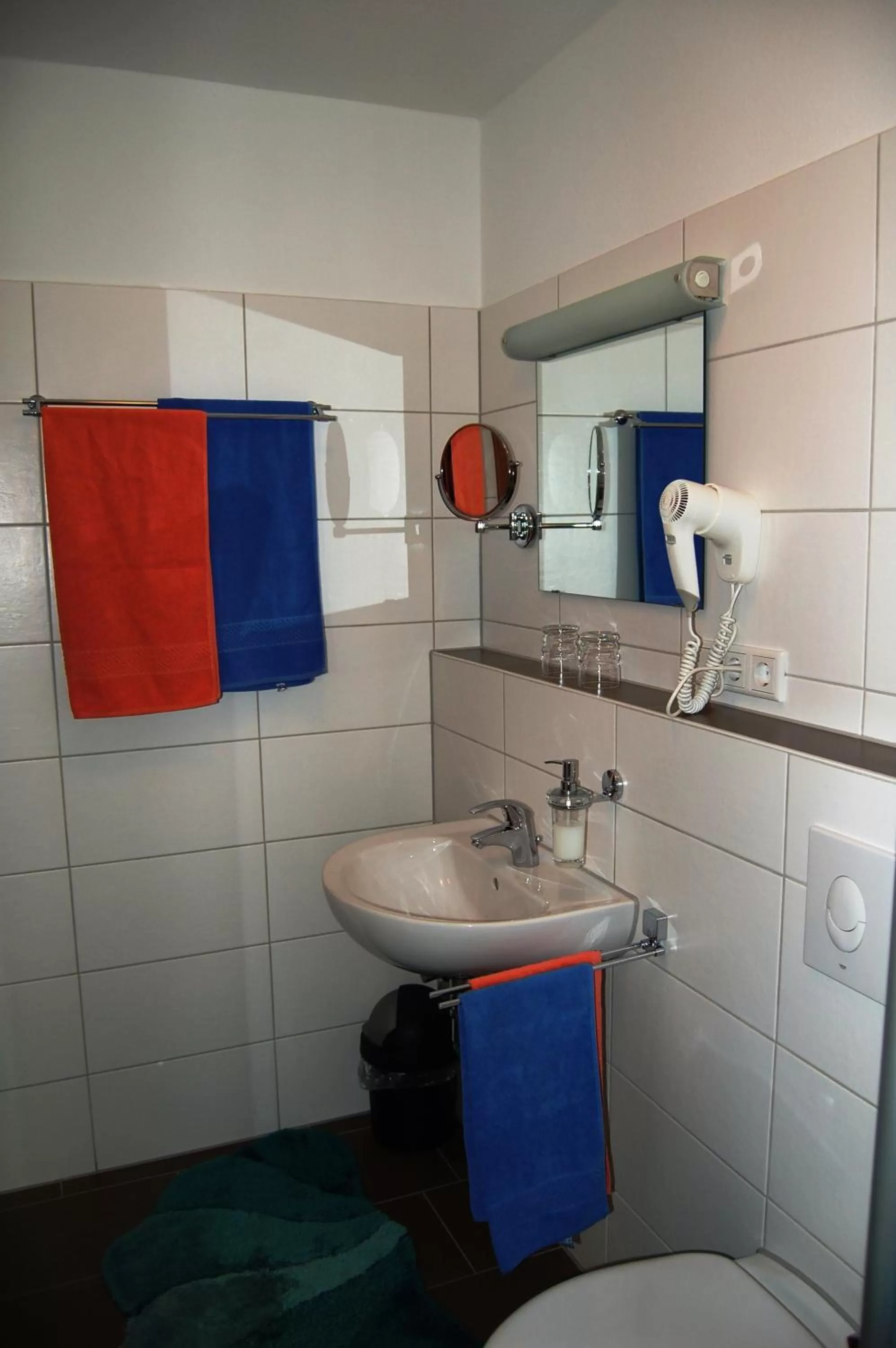 Bathroom in Gasthof Waldesruh