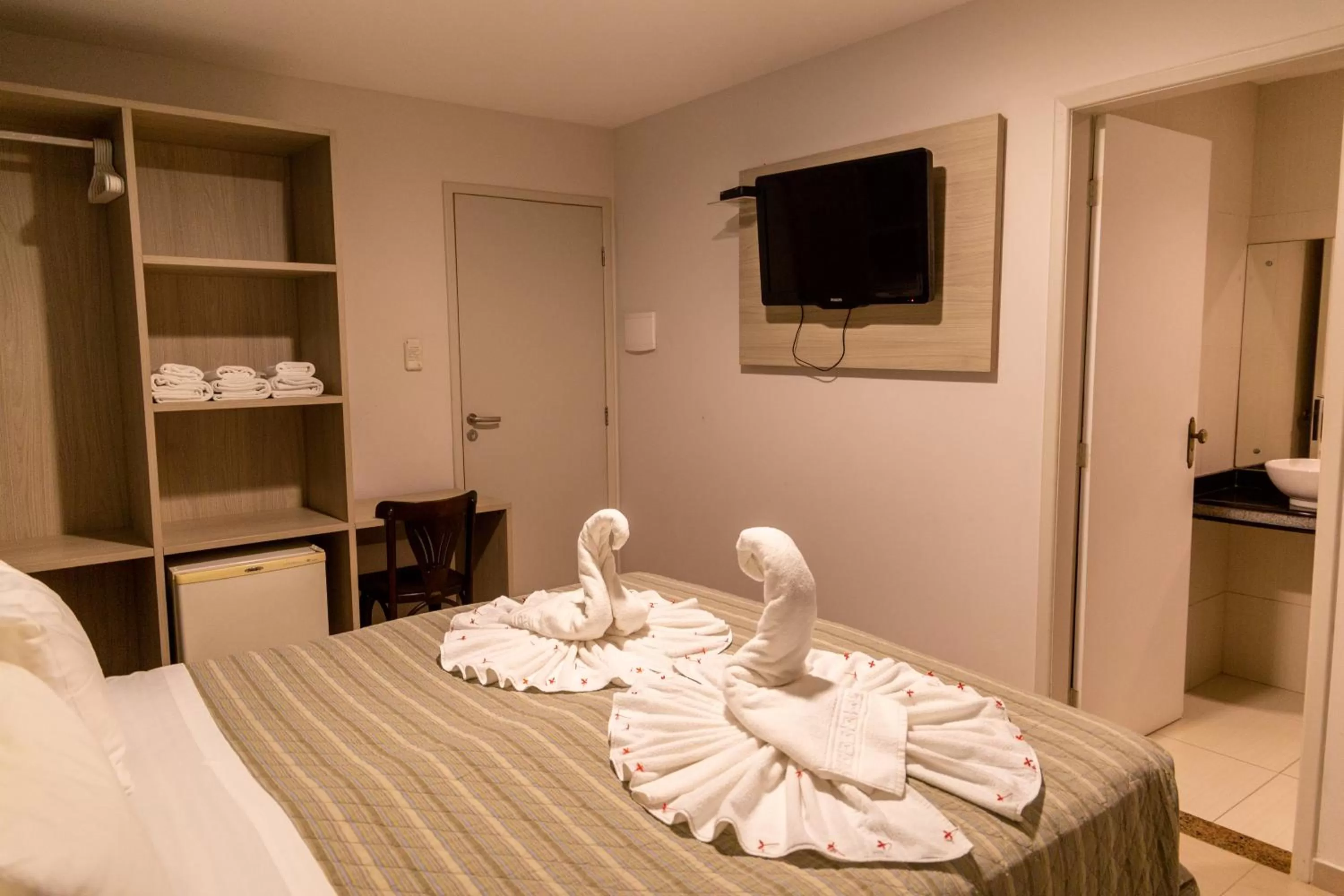 Bedroom, Bed in Pousada Mariluz