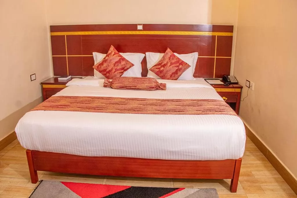 Bedroom, Bed in Vickmark Hotel