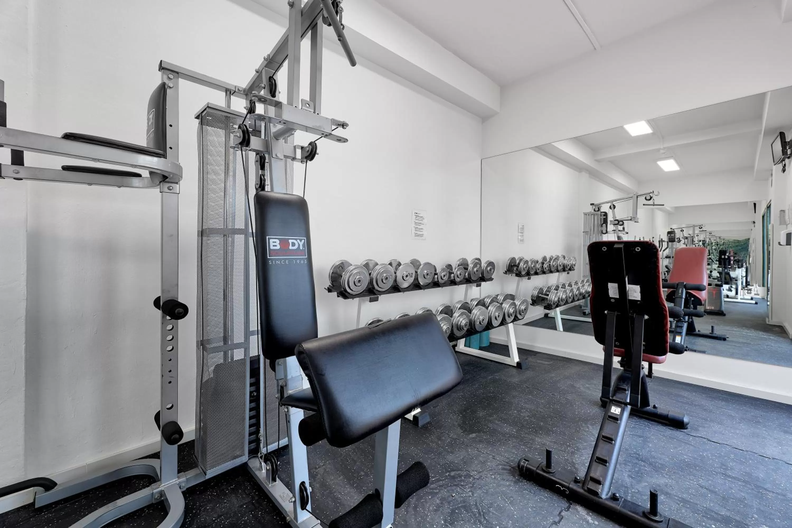 Fitness centre/facilities in Hotel THB Flora