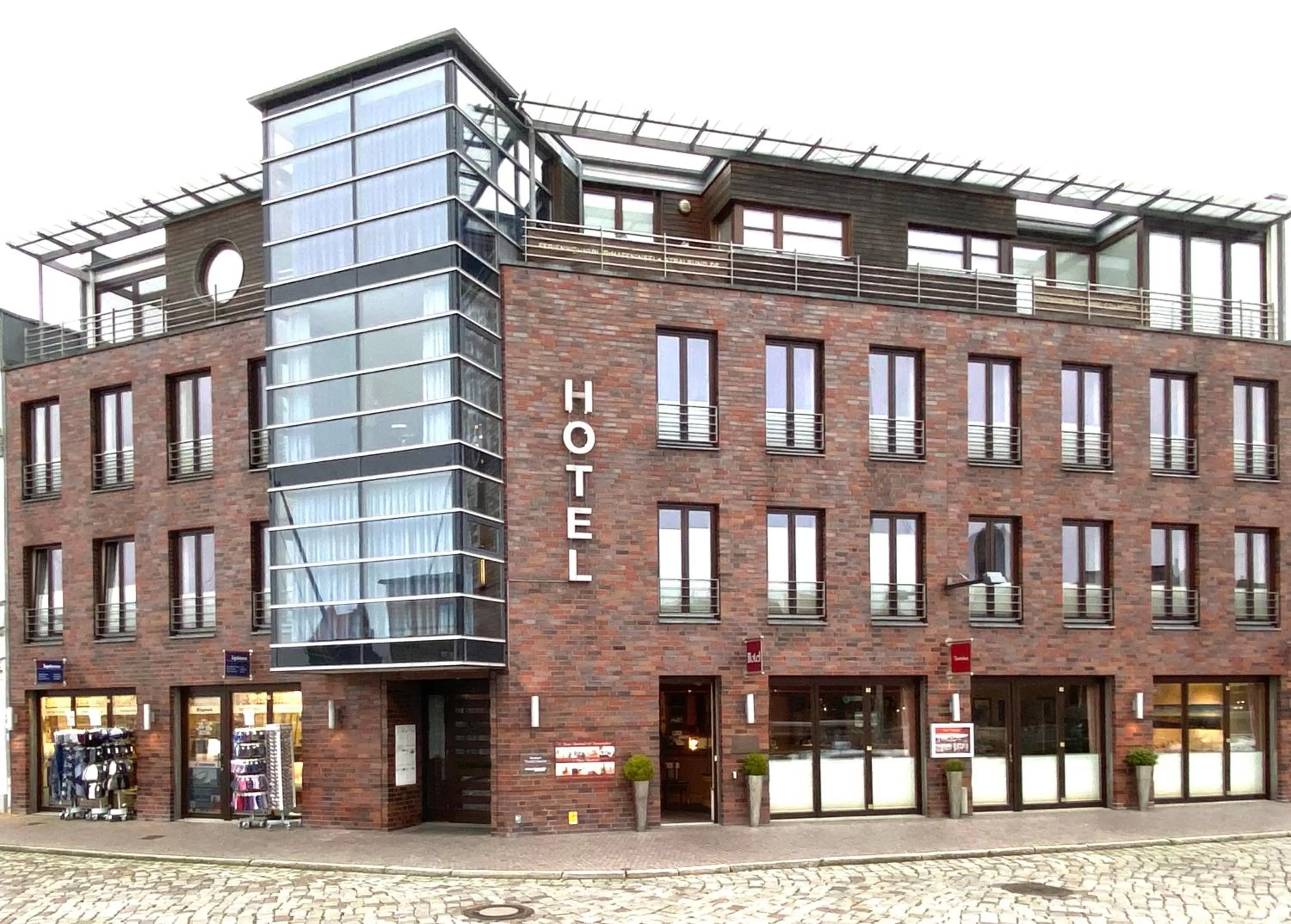 Property building in Hotel Kontorhaus Stralsund