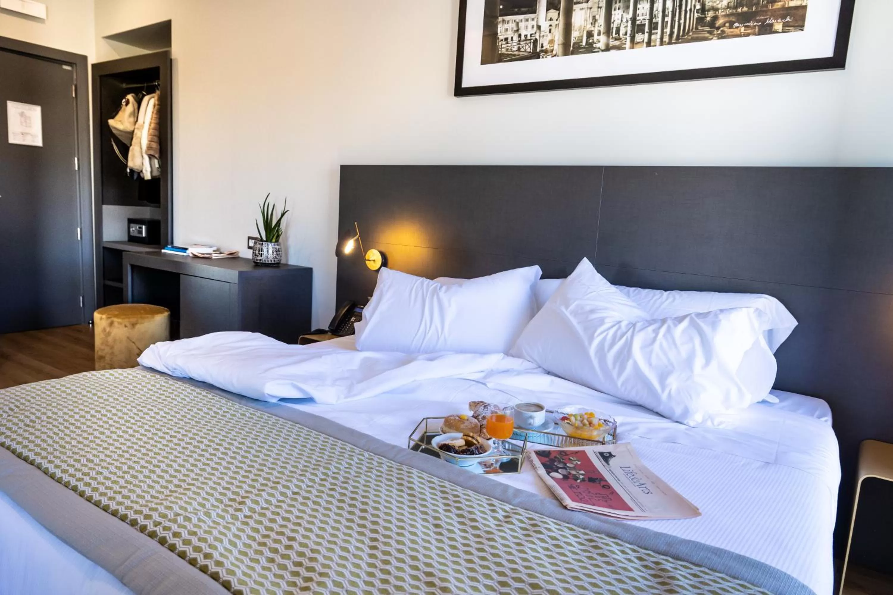 Bed in The Cross Hotel