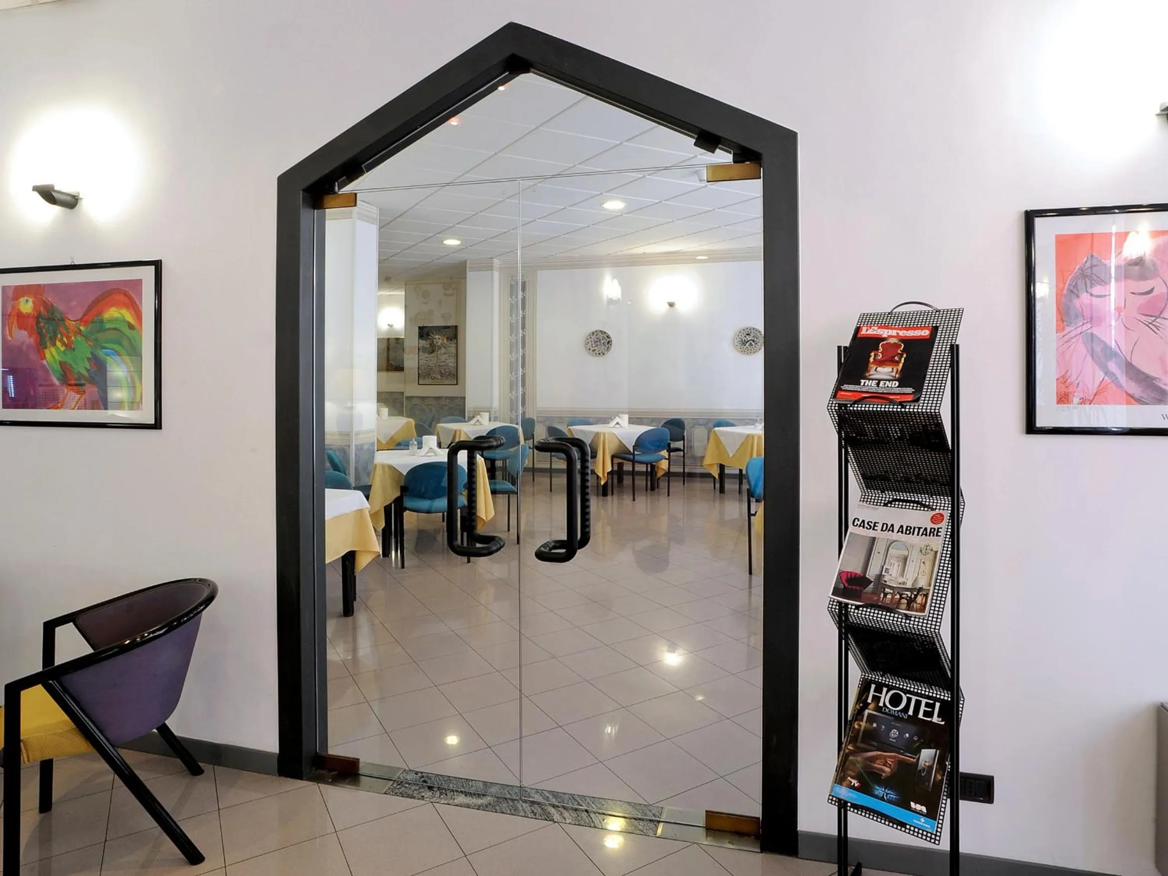 Lounge or bar in Tuscia Hotel