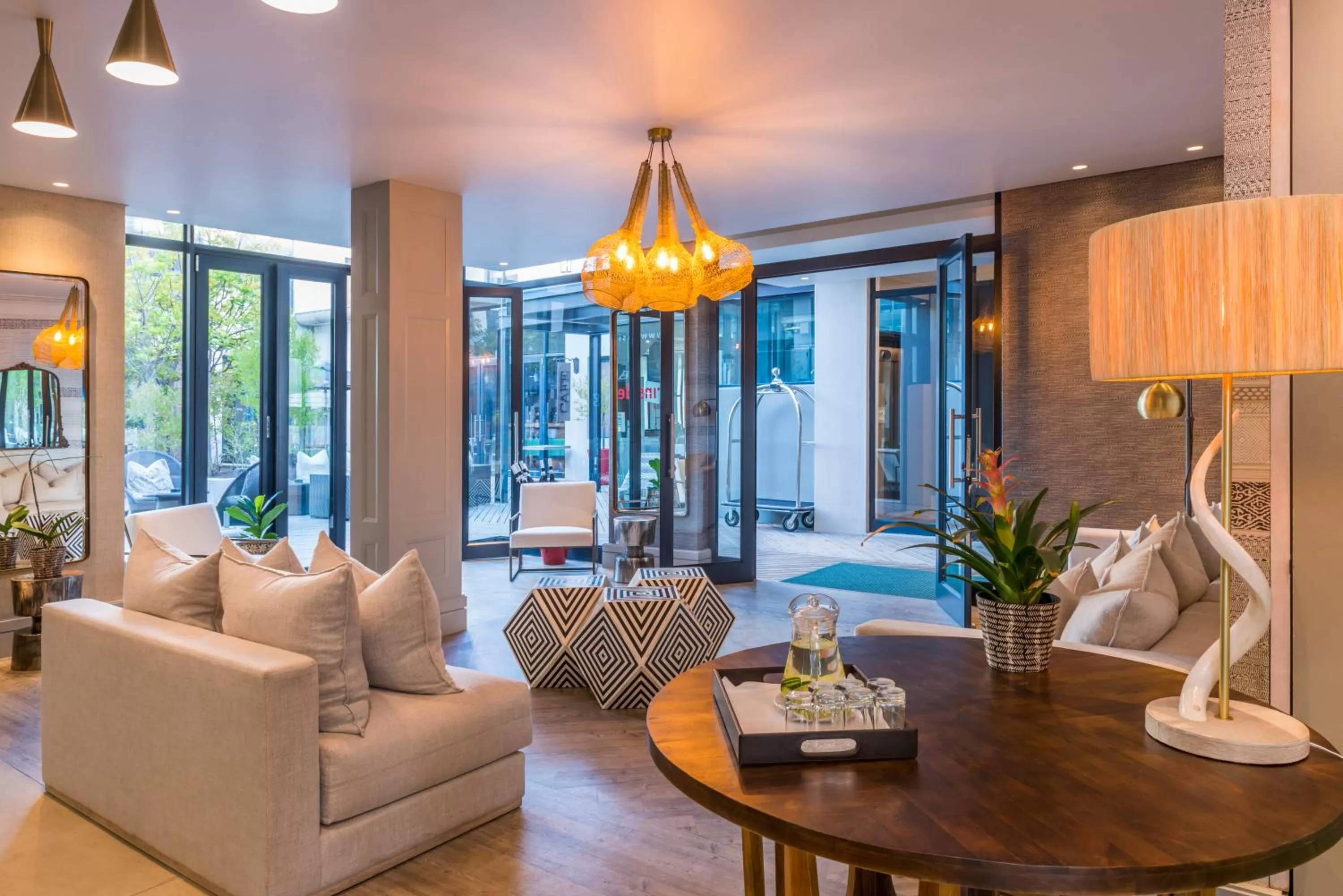 Lobby or reception in aha The Rex Hotel