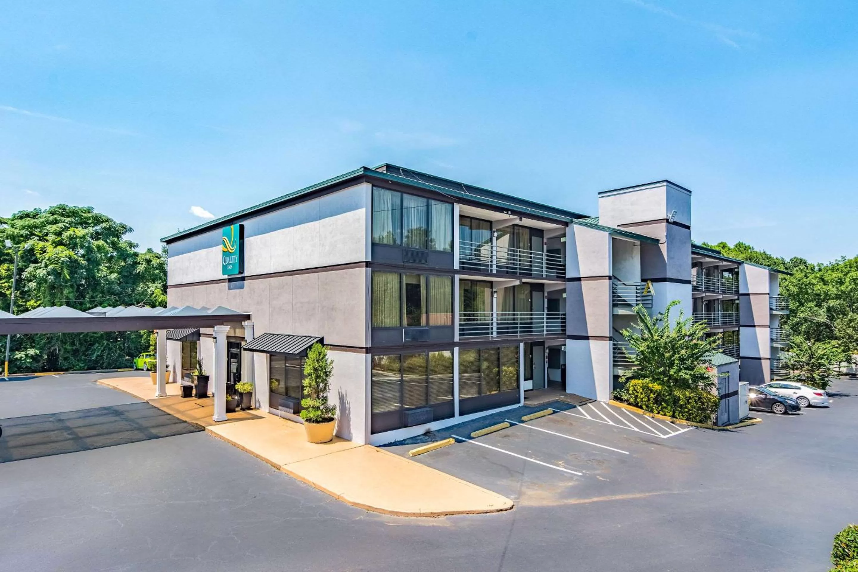 Property building in Quality Inn Columbus near Fort Benning