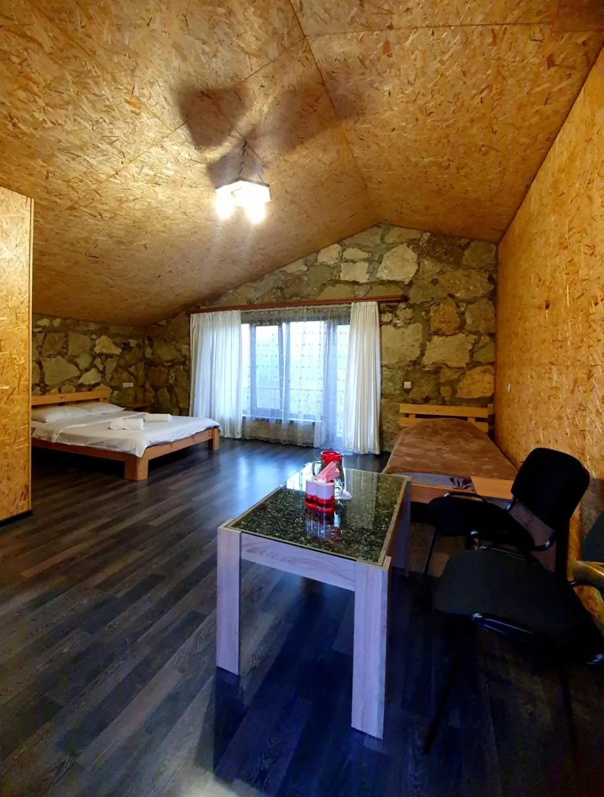 Bed in Guest House Ijevan's Garden