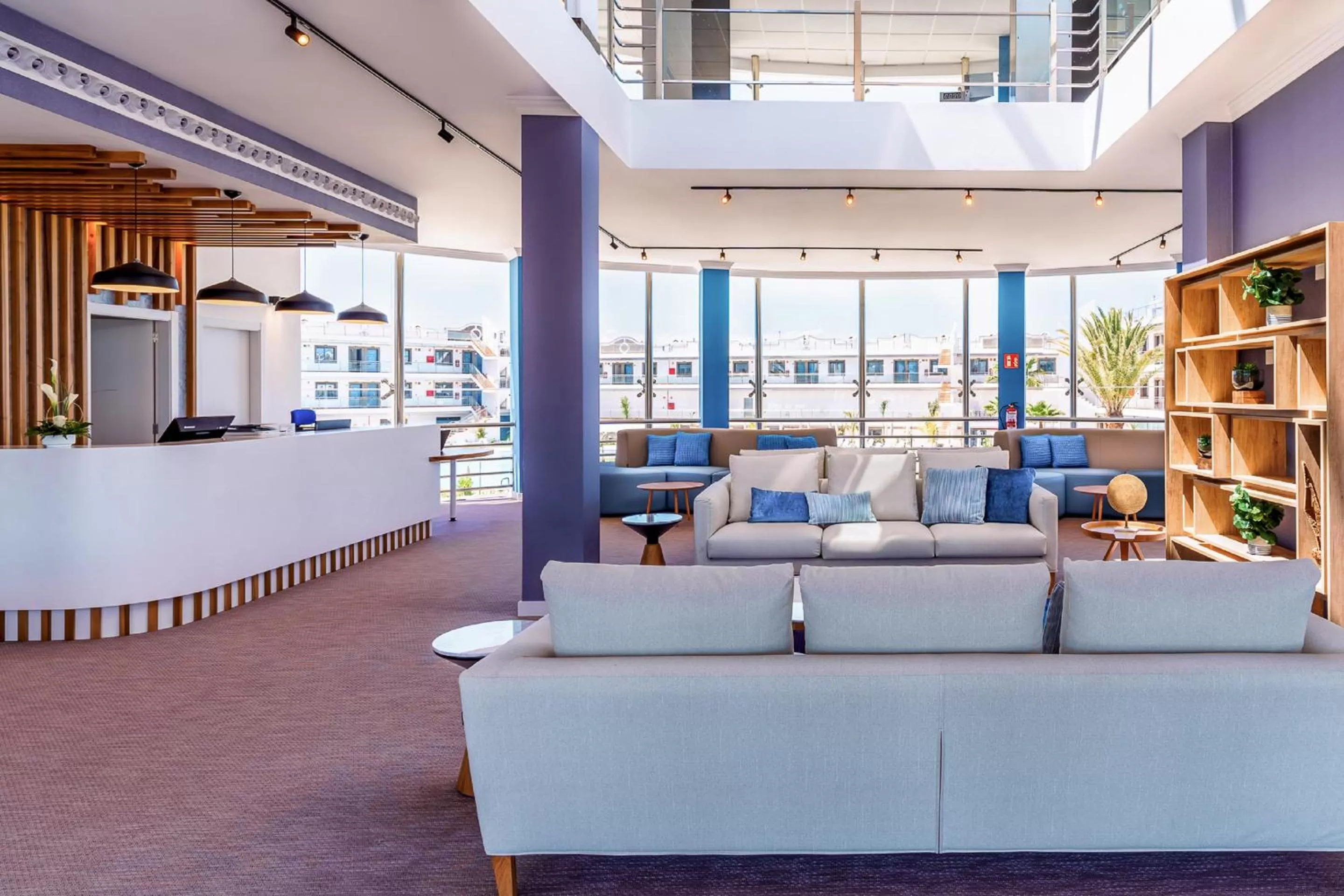 Lobby or reception in Hotel Cordial Marina Blanca