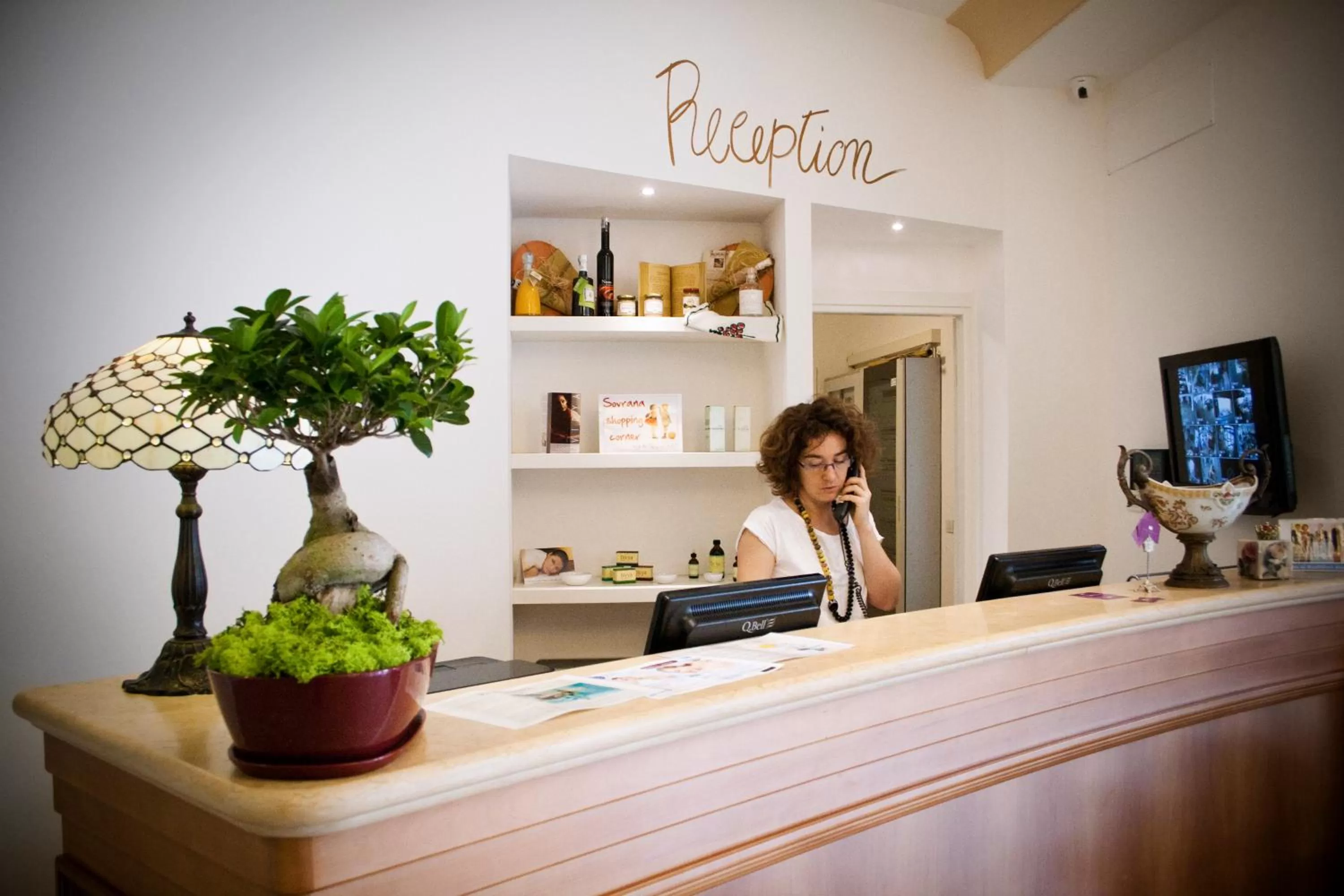 Lobby or reception in Sovrana Hotel & SPA