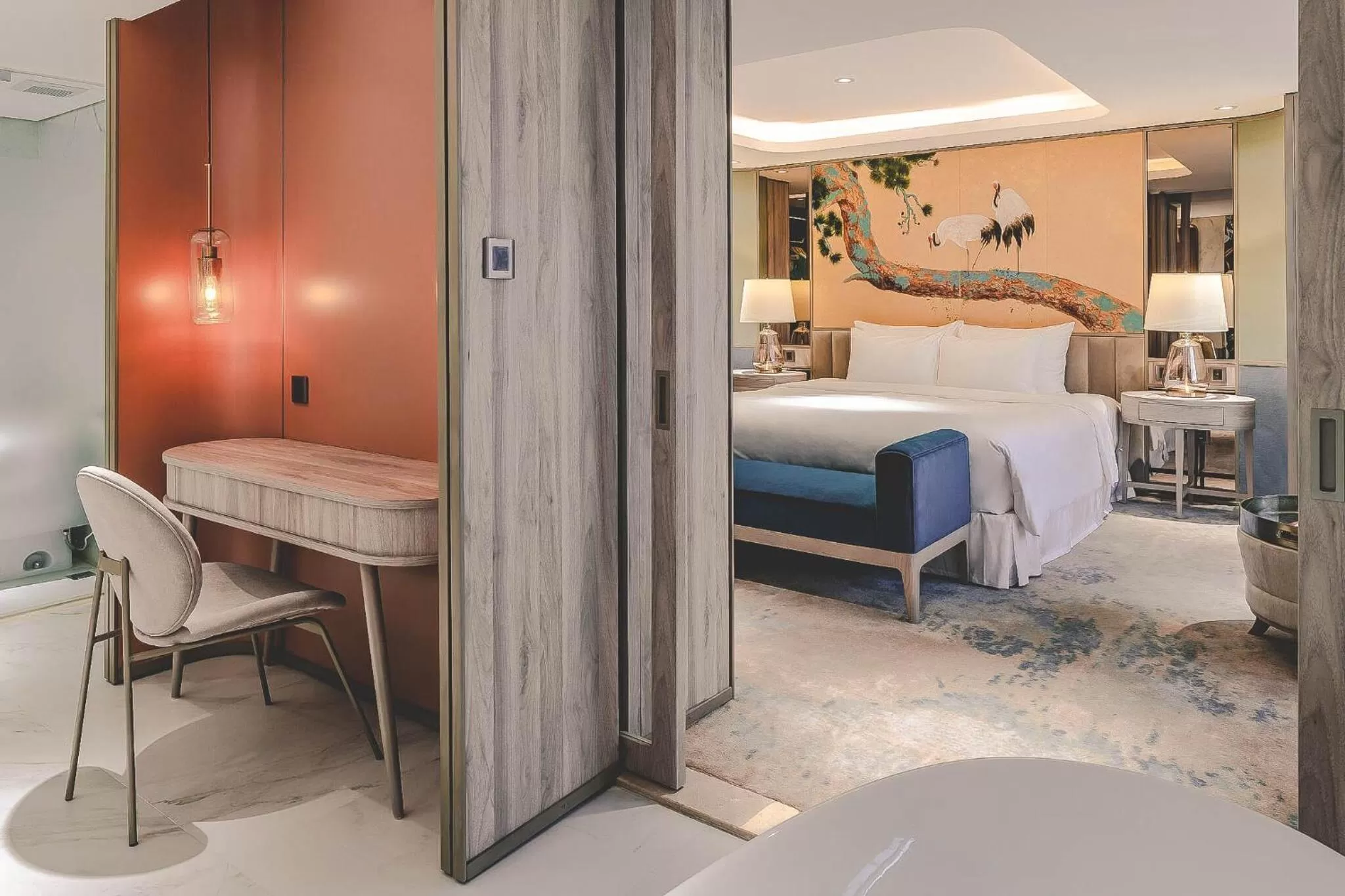 Bedroom, Bed in Hanoi Le Jardin Hotel & Spa