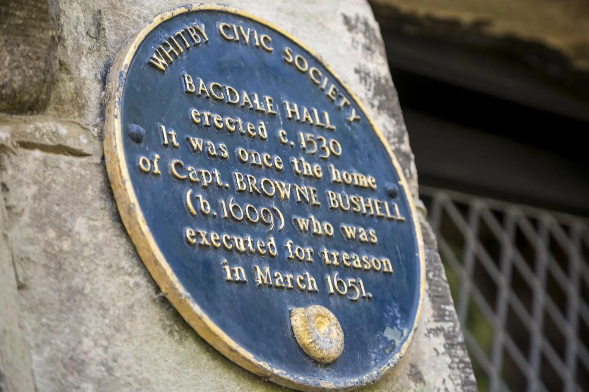 Logo/Certificate/Sign in Bagdale Hall