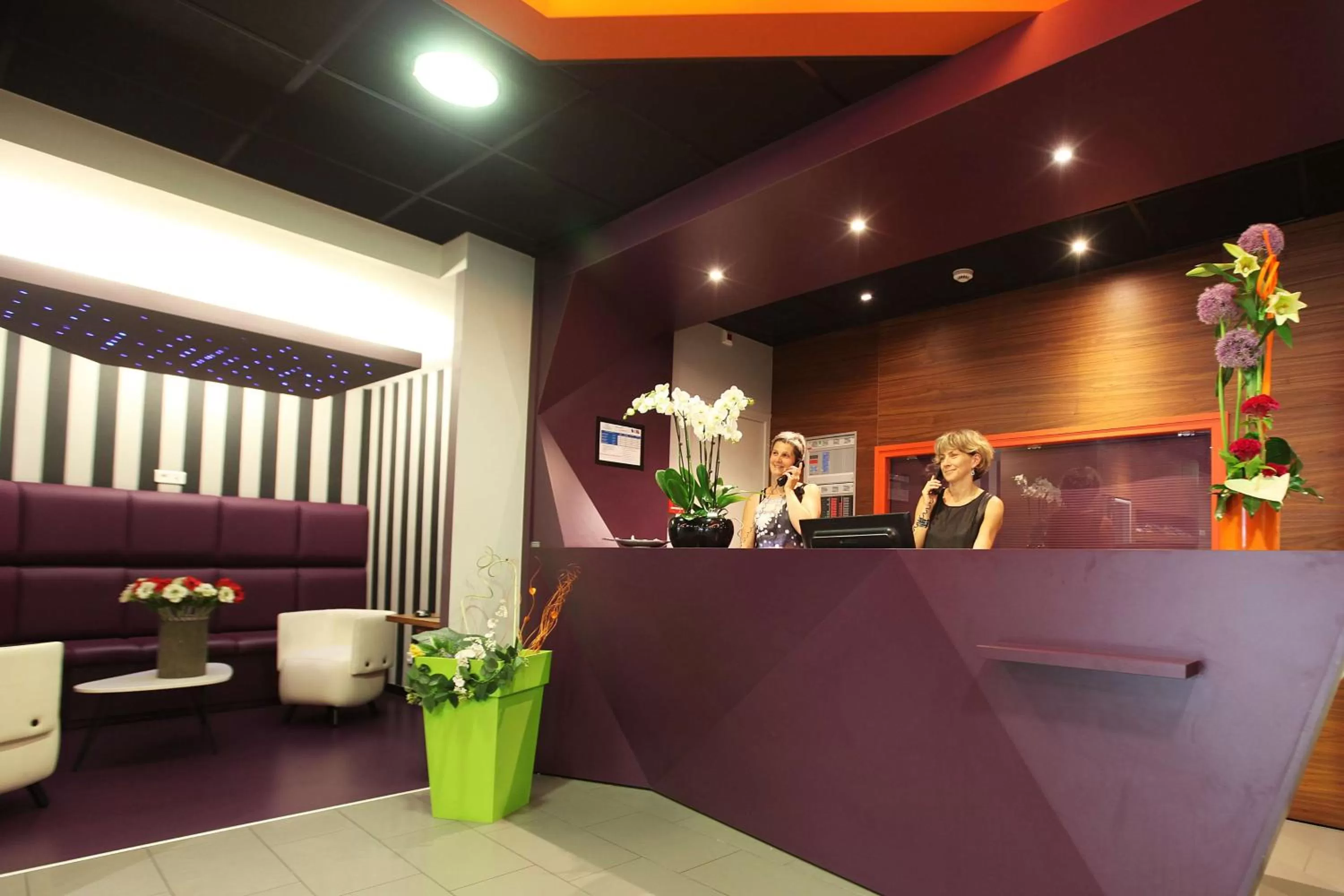 Lobby or reception in Best Western Hotel De Paris