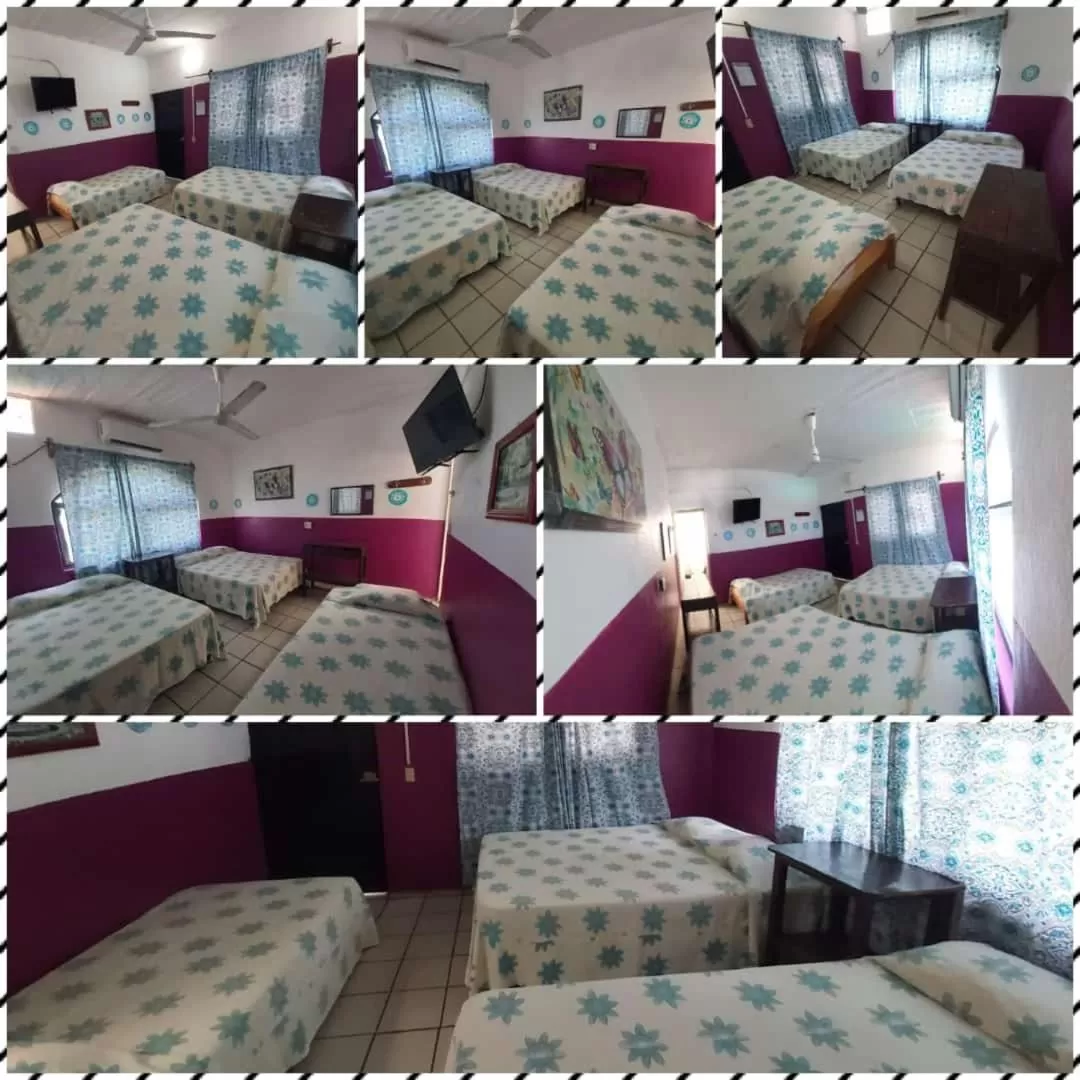 Bed in Hotel Ayalamar Manzanillo