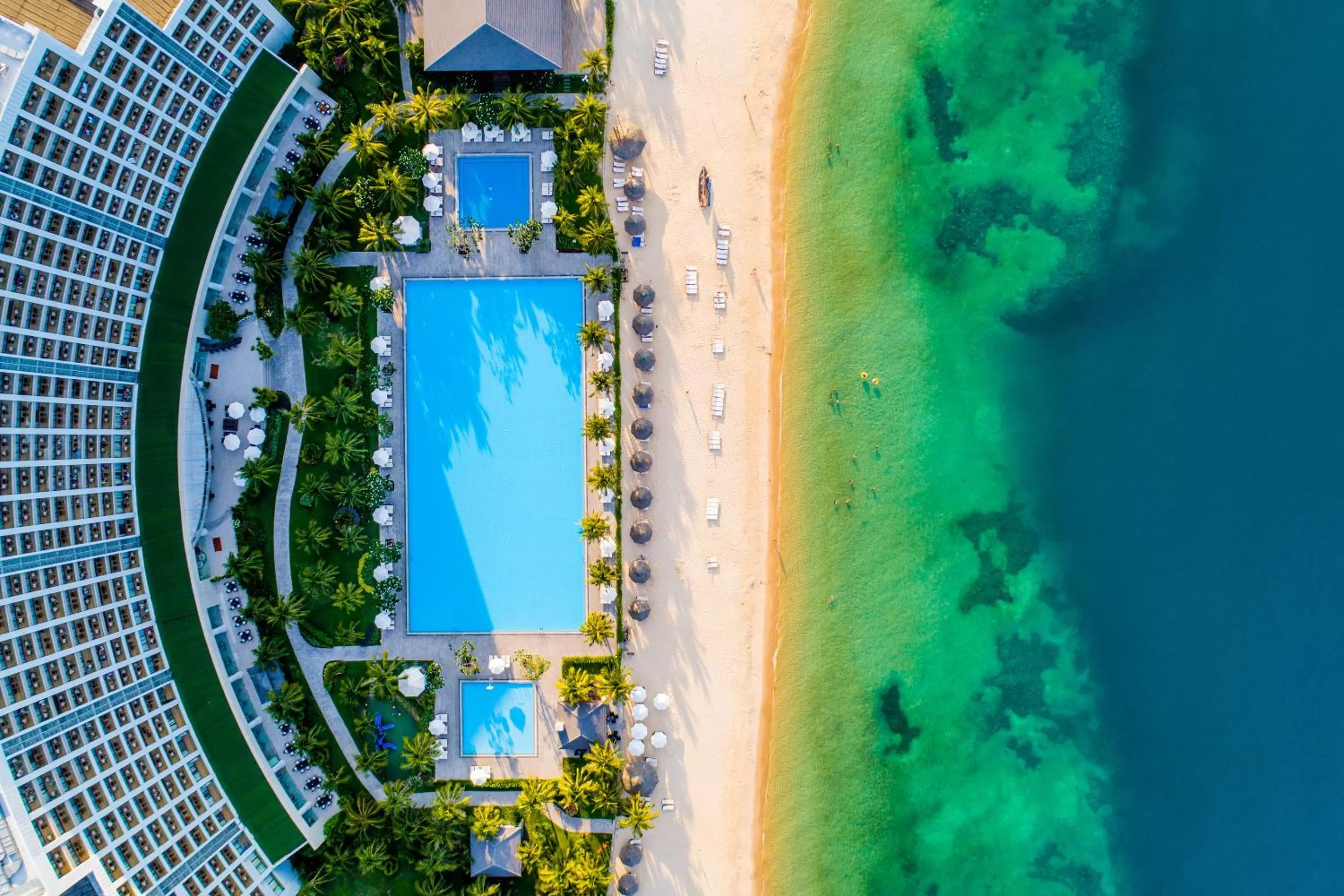 Bird's eye view in Vinpearl Resort & Spa Nha Trang Bay