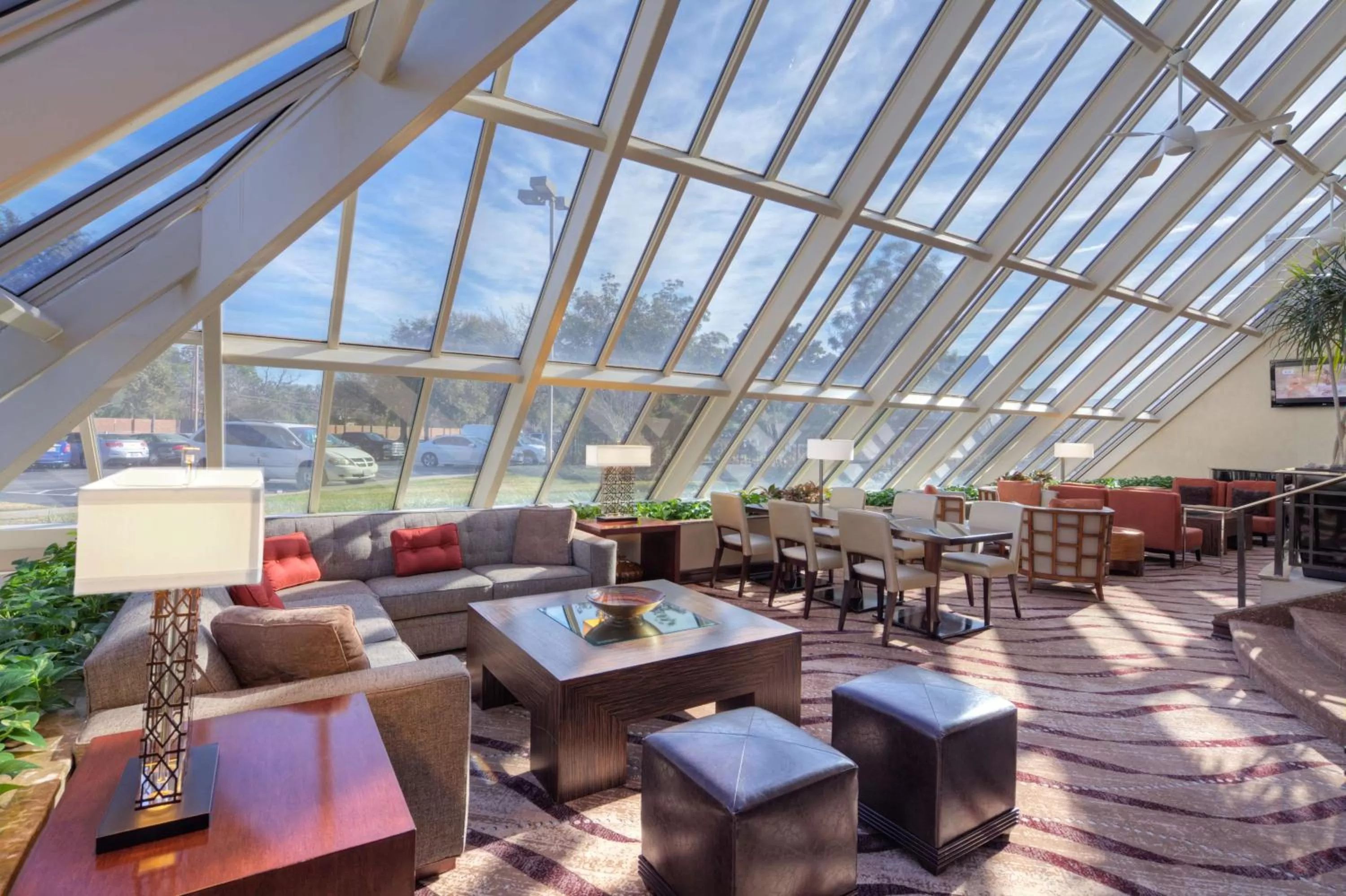 Lobby or reception in Hilton Houston Westchase