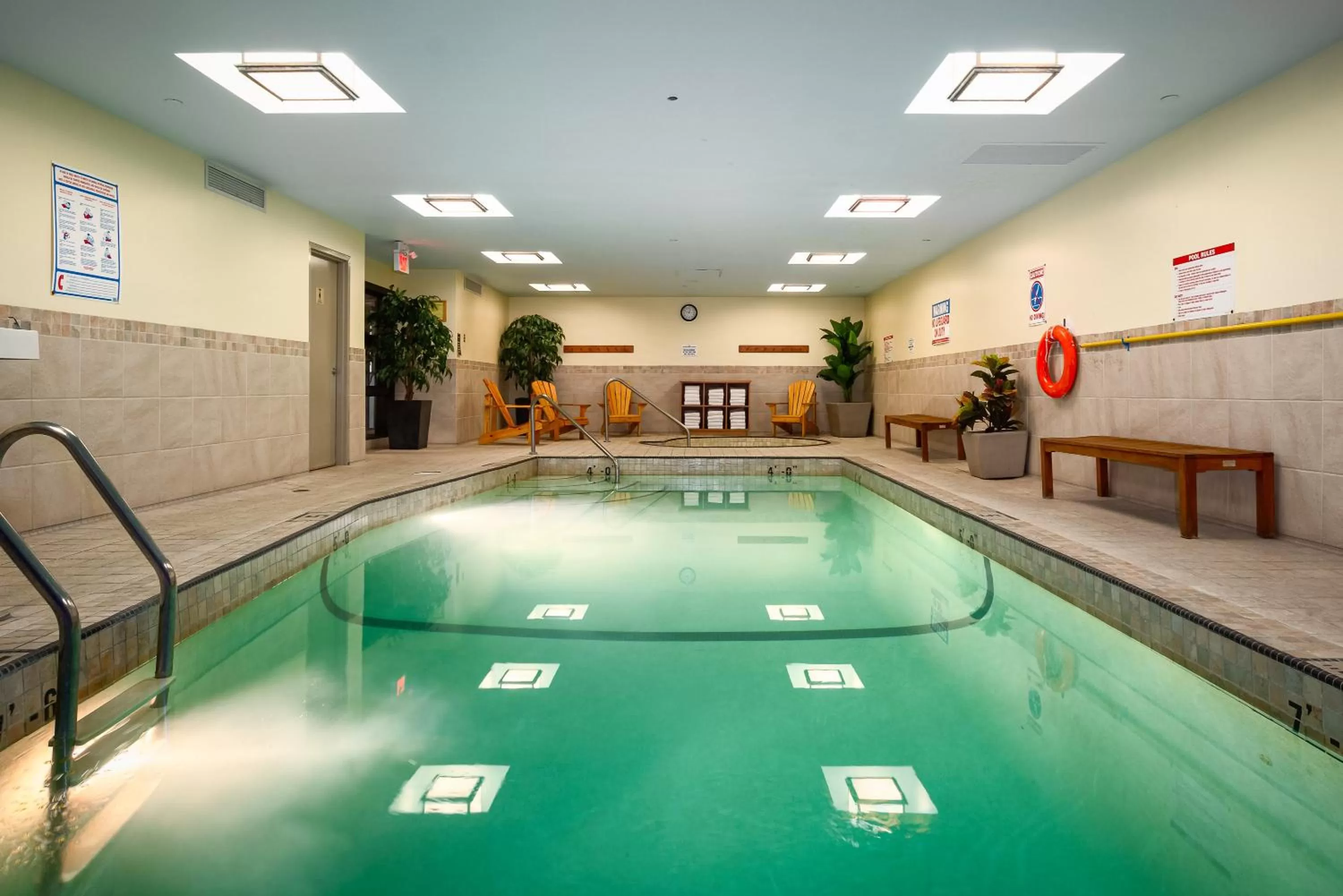 Swimming pool in Blackcomb Lodge