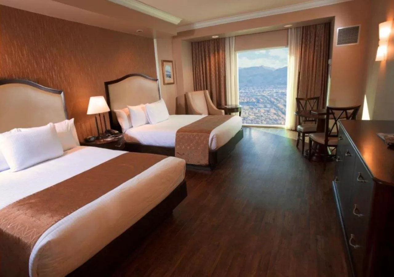 Bed in South Point Hotel Casino-Spa