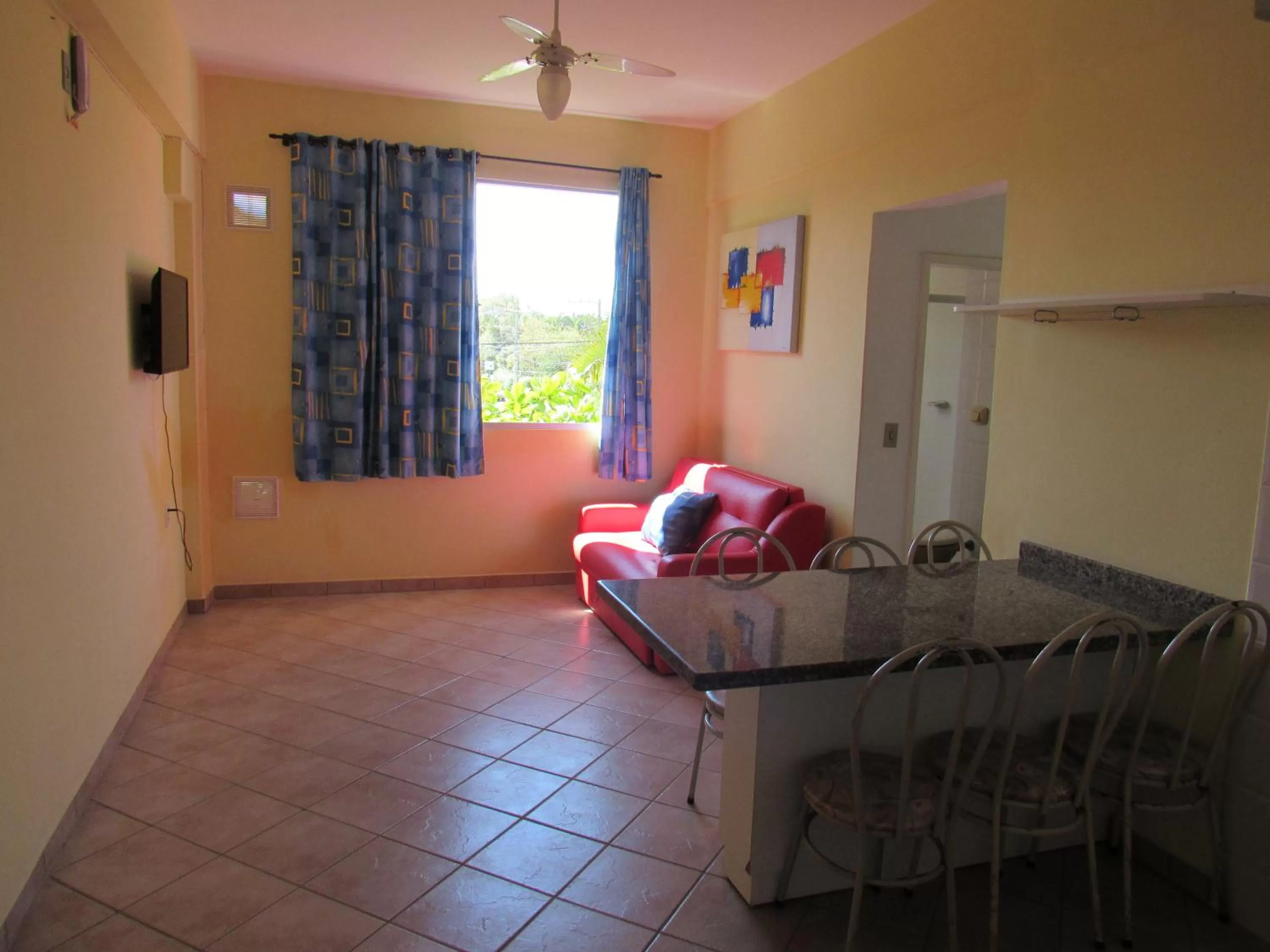 Living room in Pousada Recanto da Barra