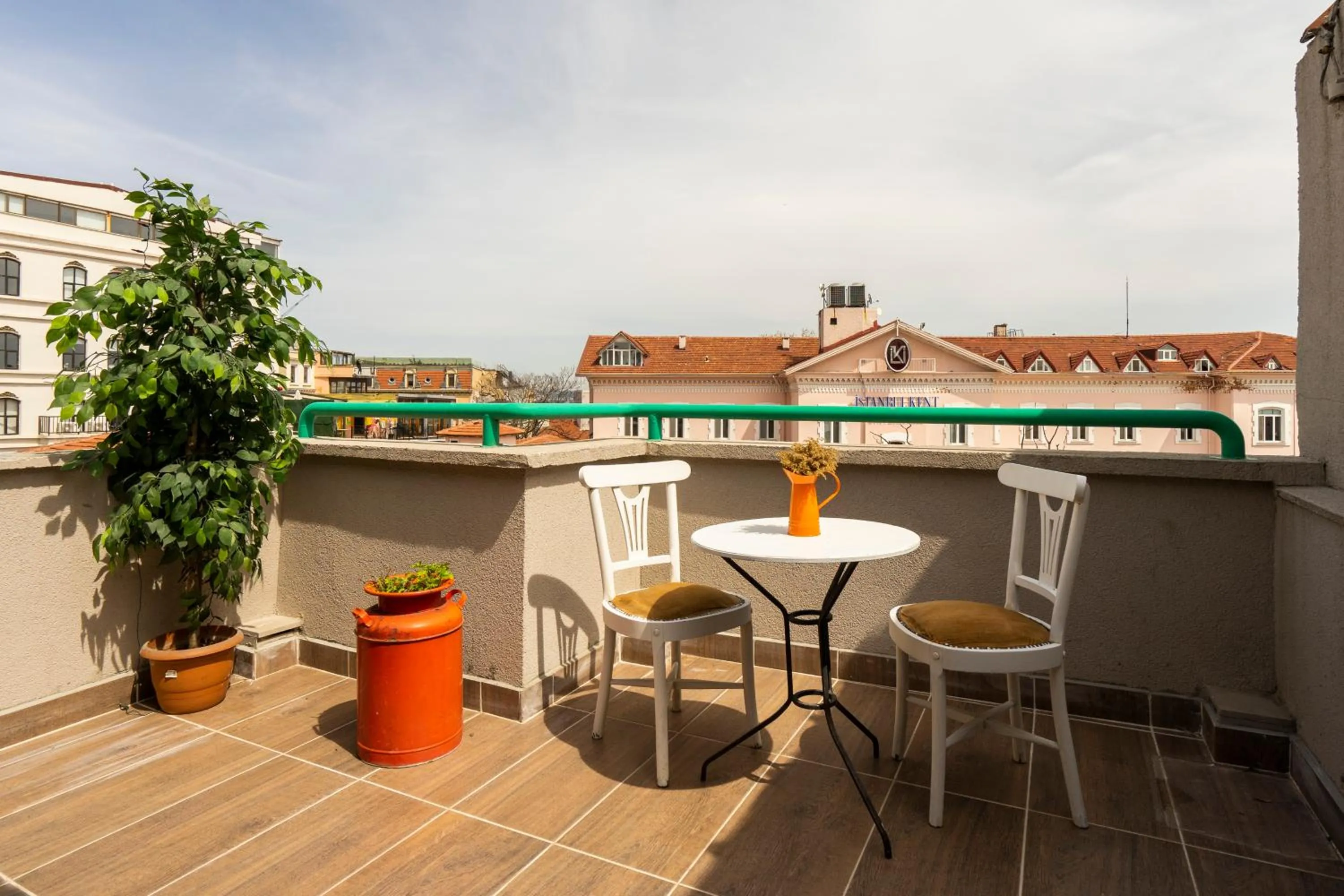 Balcony/Terrace in Taksim Alya Suites