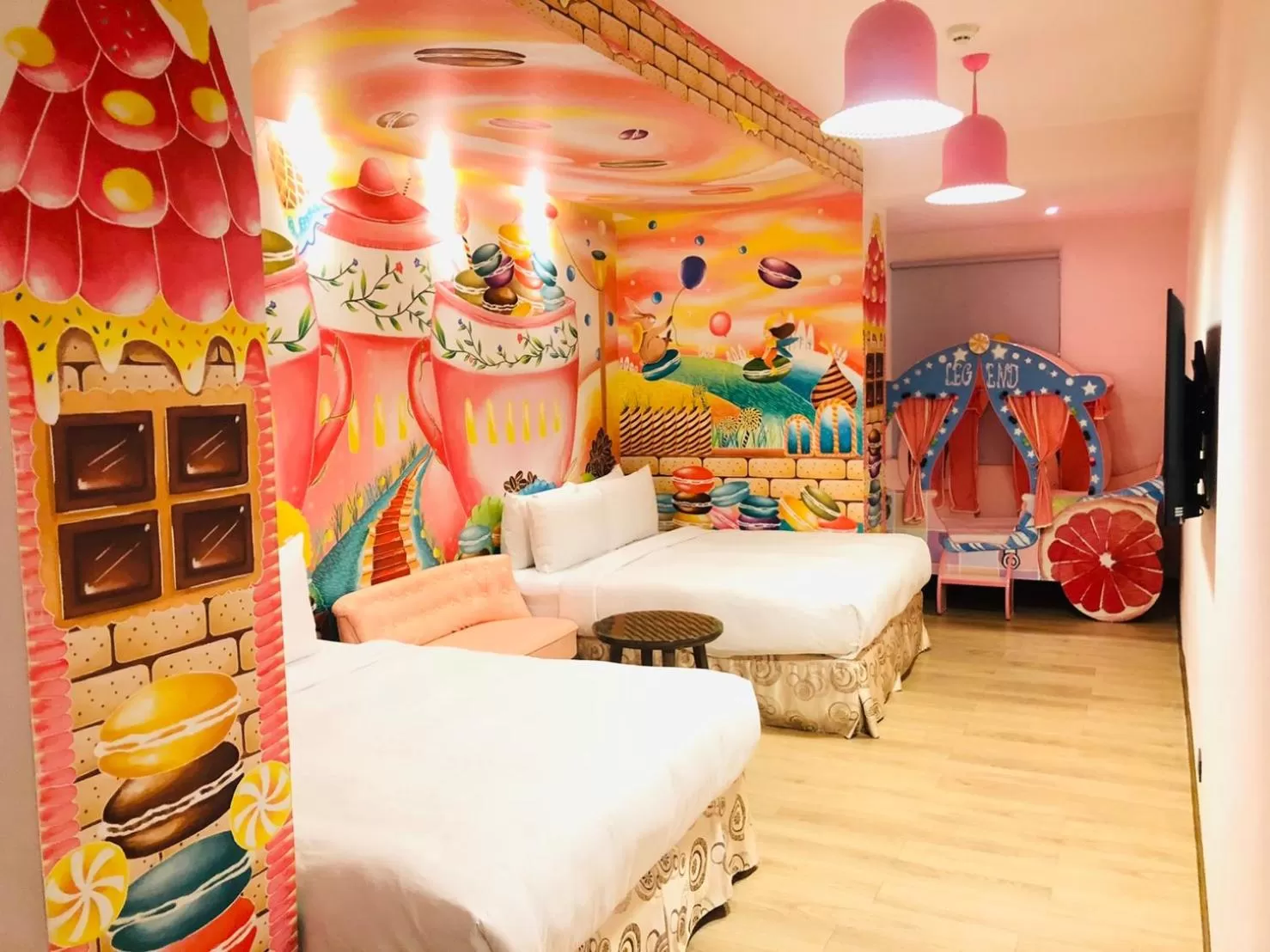 Photo of the whole room, Bed in Legend Hotel Kaohsiung Pier2