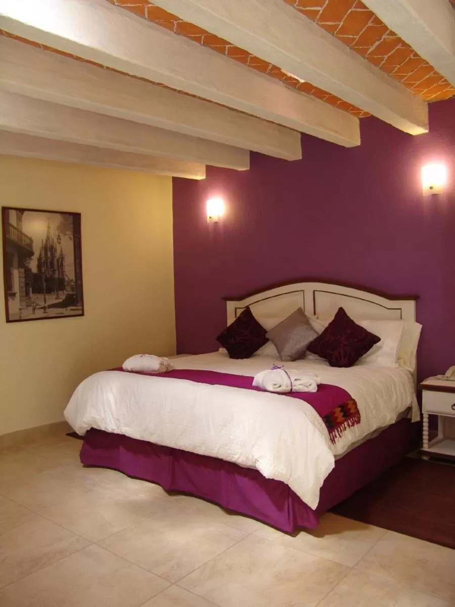 Bed in Casa del Tio Hotel Boutique