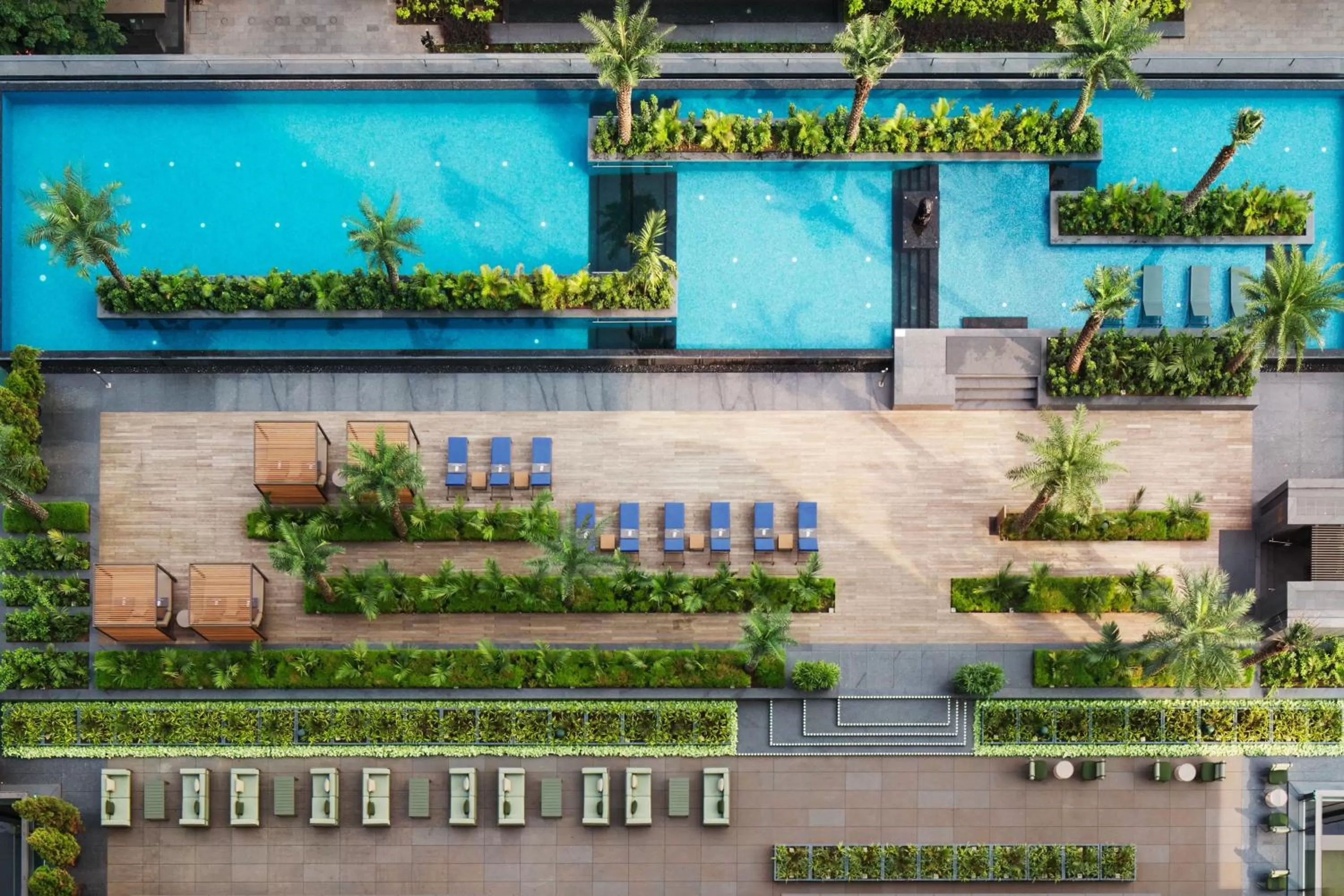 Swimming pool in The Ritz-Carlton, Pune