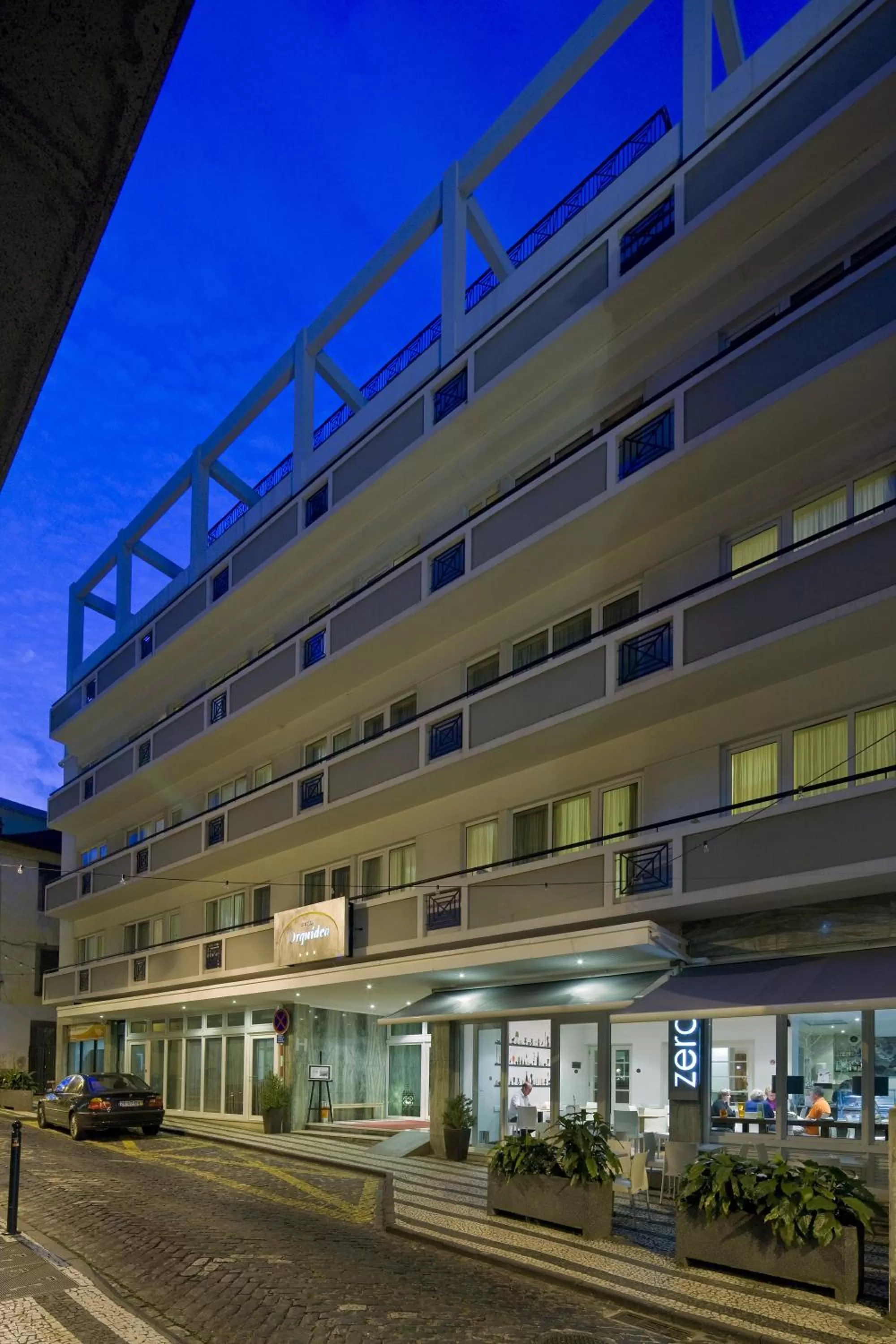 Property building in Hotel Orquidea