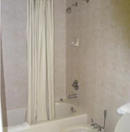 Bathroom in Miami Princess Hotel