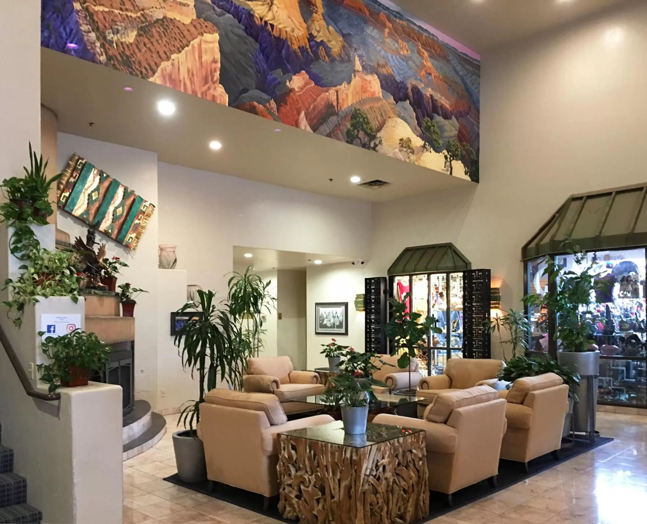 Lobby or reception in Grand Canyon Plaza Hotel-South Rim